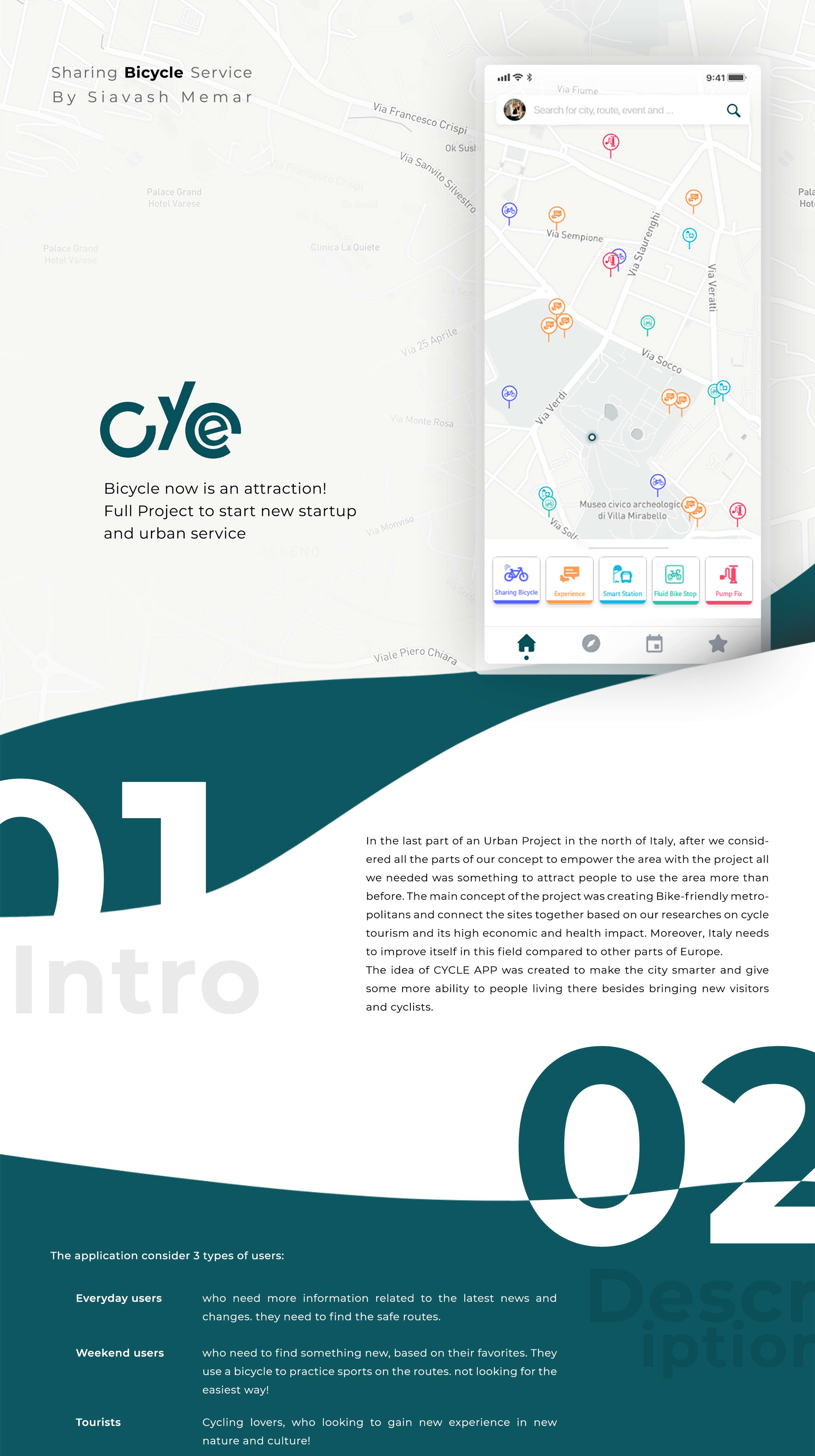 Cycle App by siavash memar