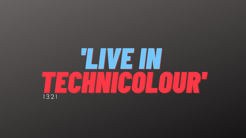 'Live in Technicolour' (1321) by Sweet Words
