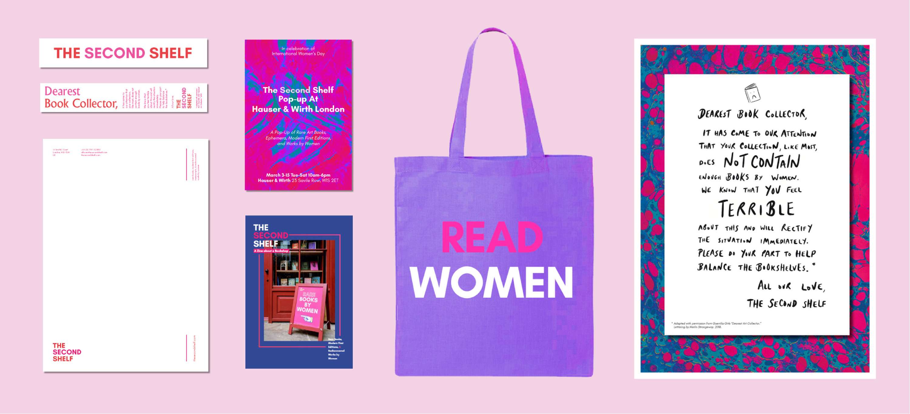 The Second Shelf branding by Nele Wellens