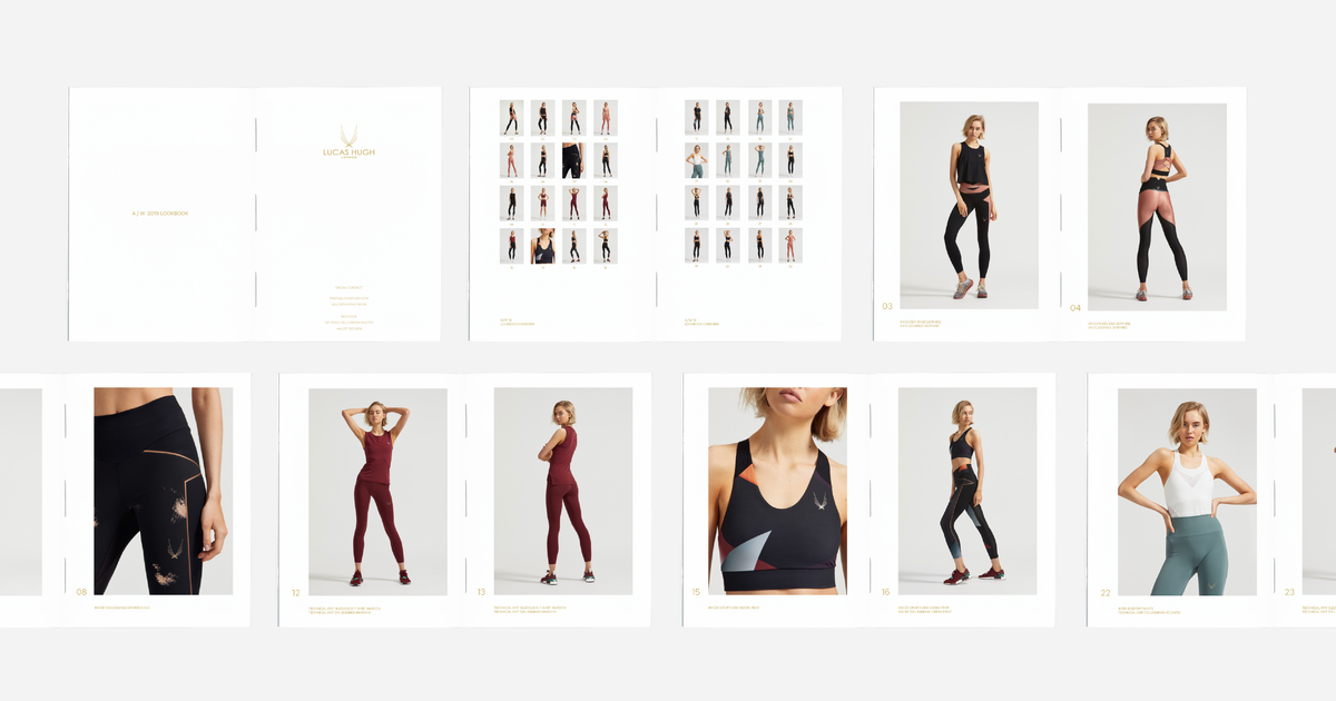 Visual Designs for a Luxury Sports Wear Brand The Dots