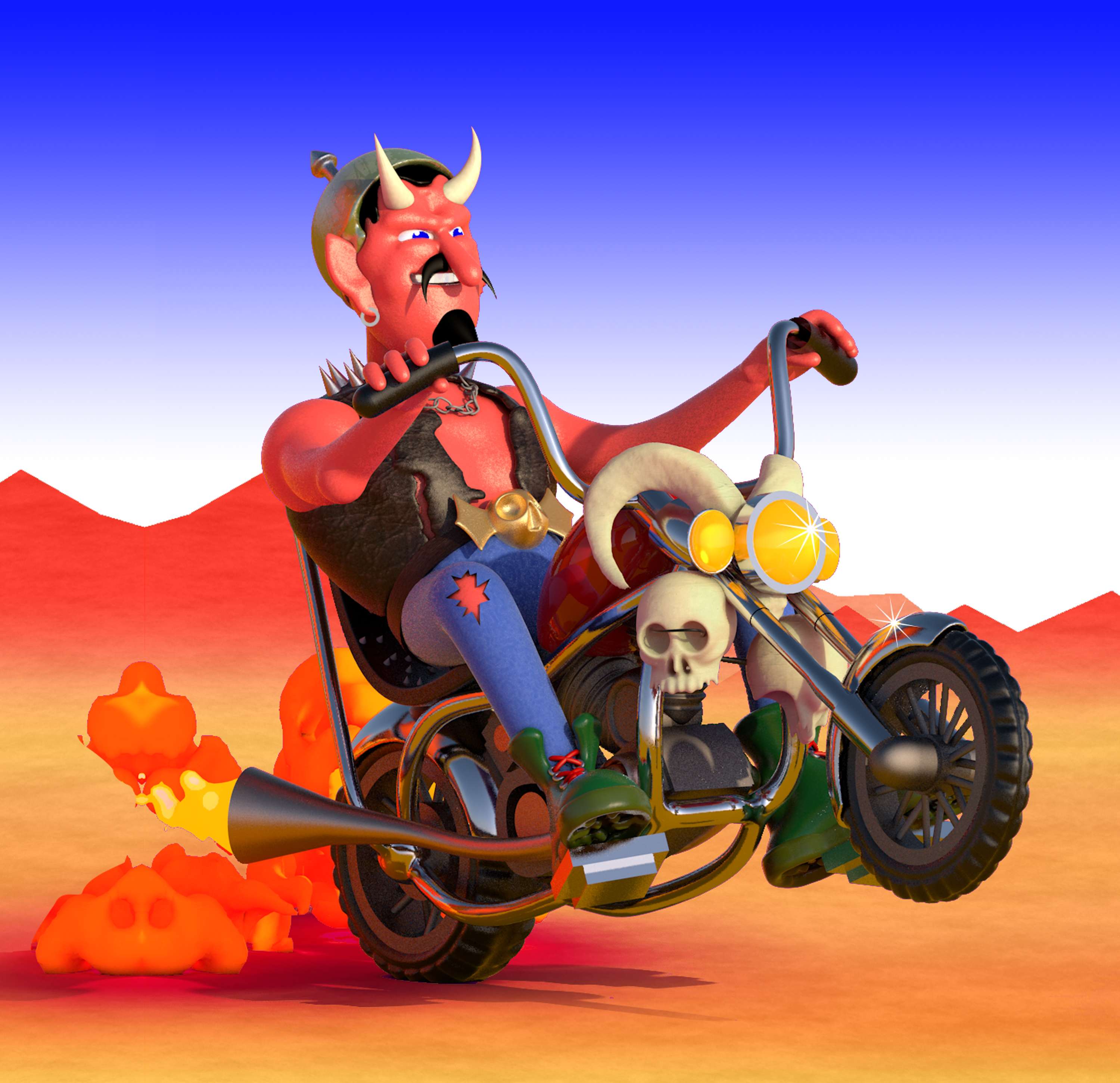 3D Characters by Louis Byrne