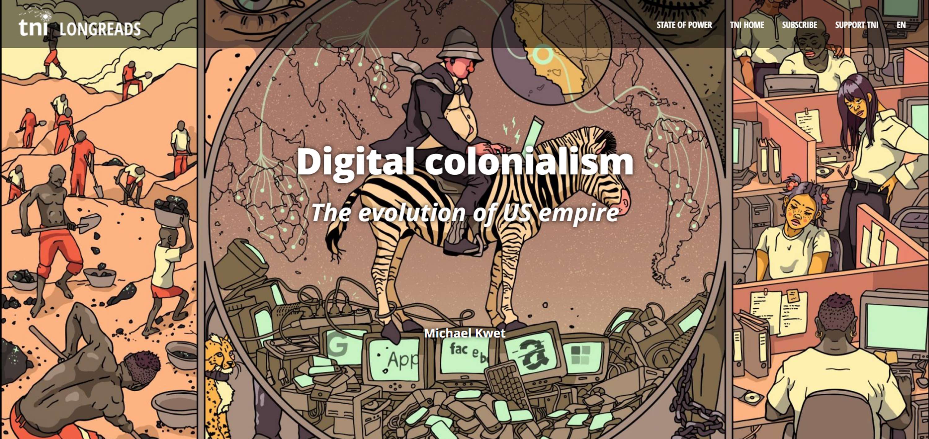 Digital colonialism by Zoran Svilar
