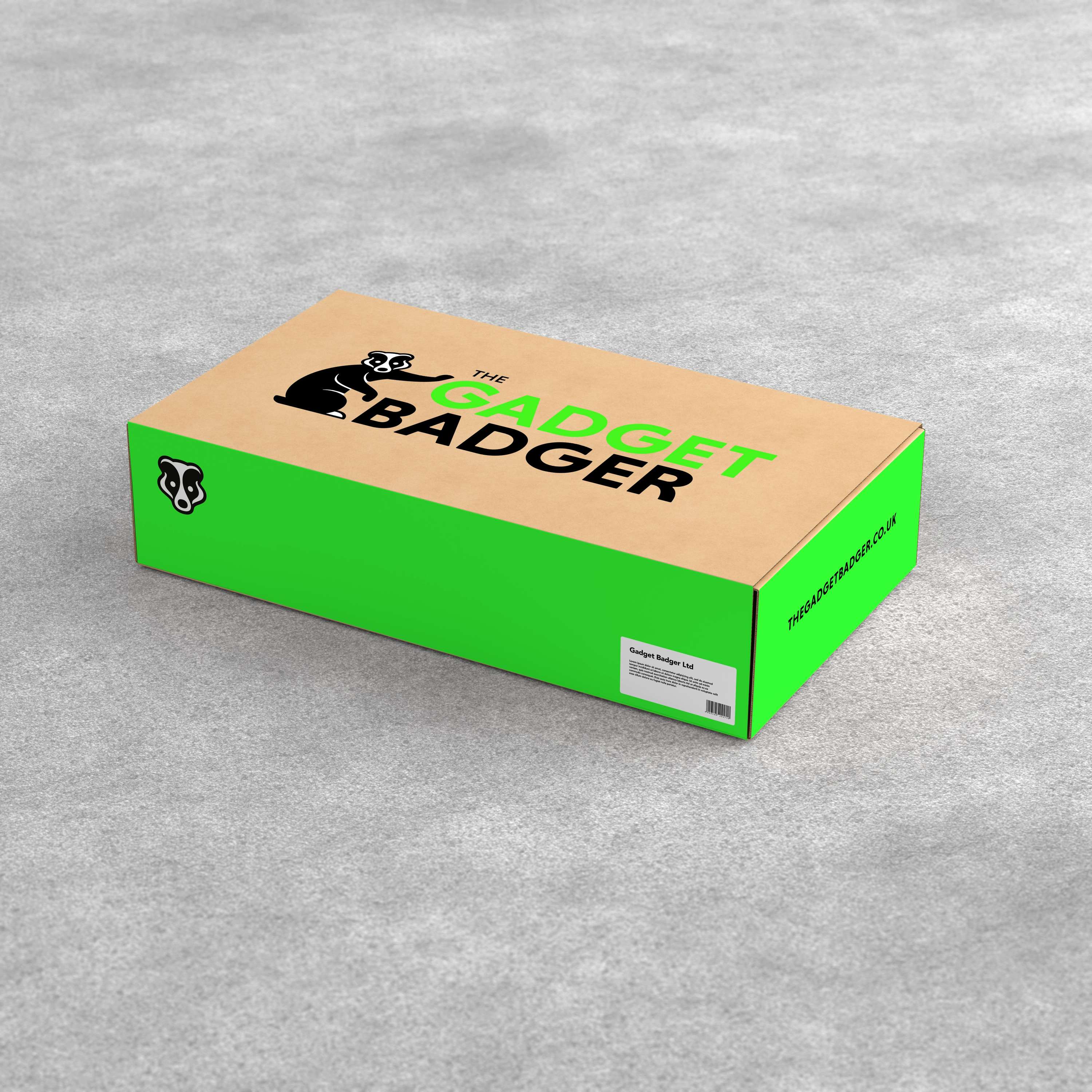 The Gadget Badger by Purple Banana Creative Design