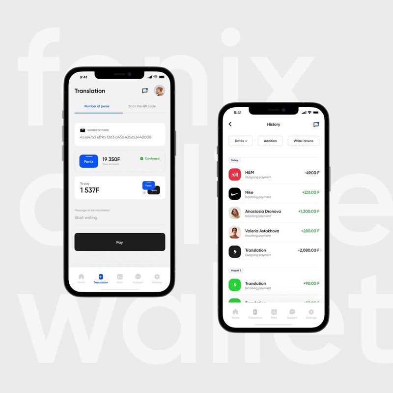 Fenix Wallet by Alexey Kandinsky