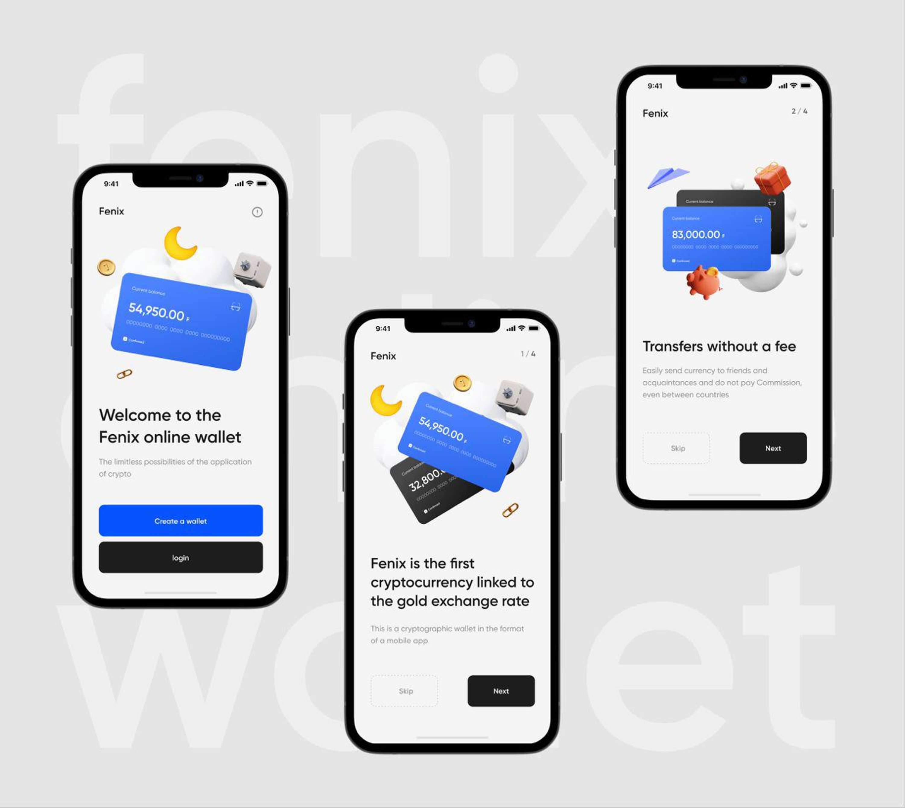 Fenix Wallet by Alexey Kandinsky