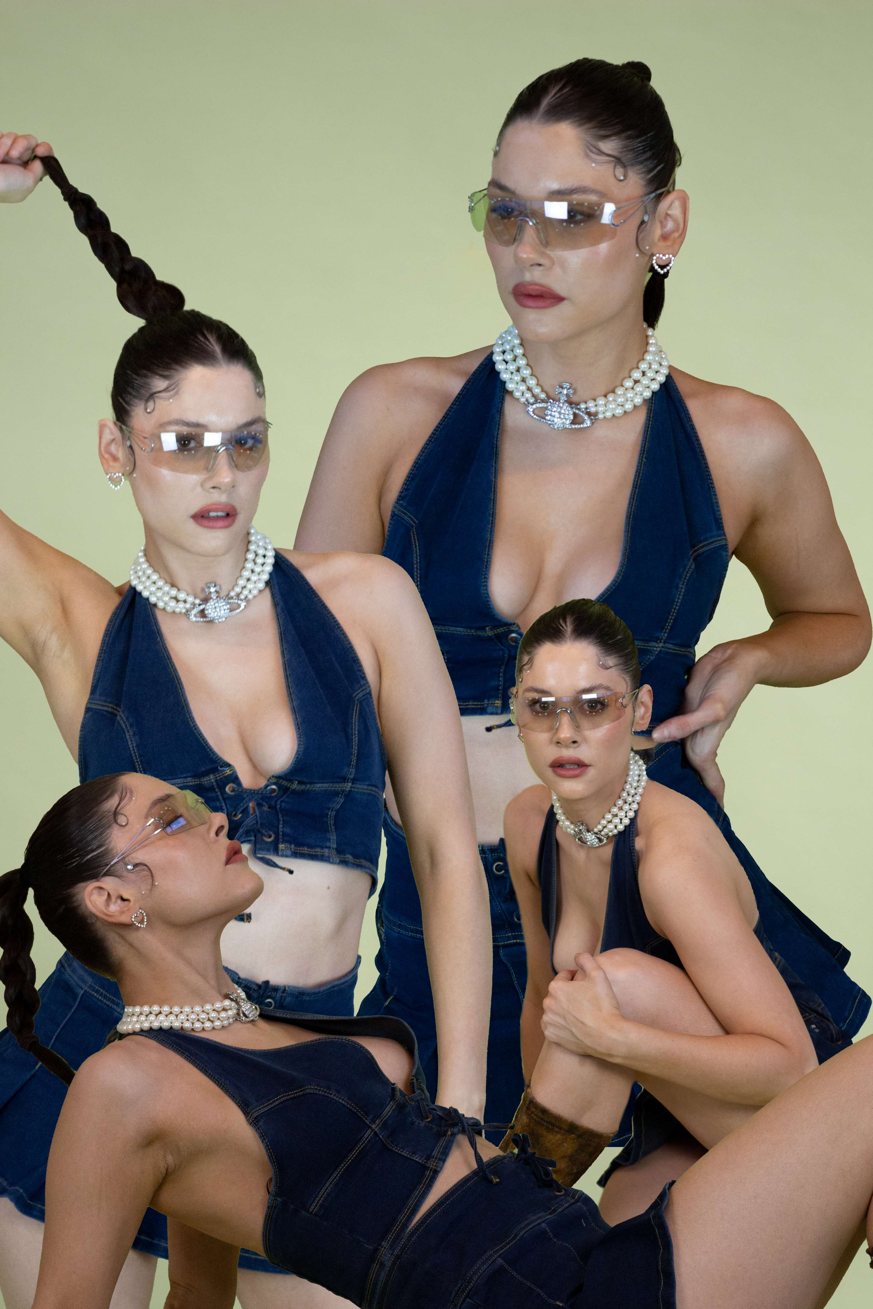 Y2K Editorial shoot by Amina Humphreys