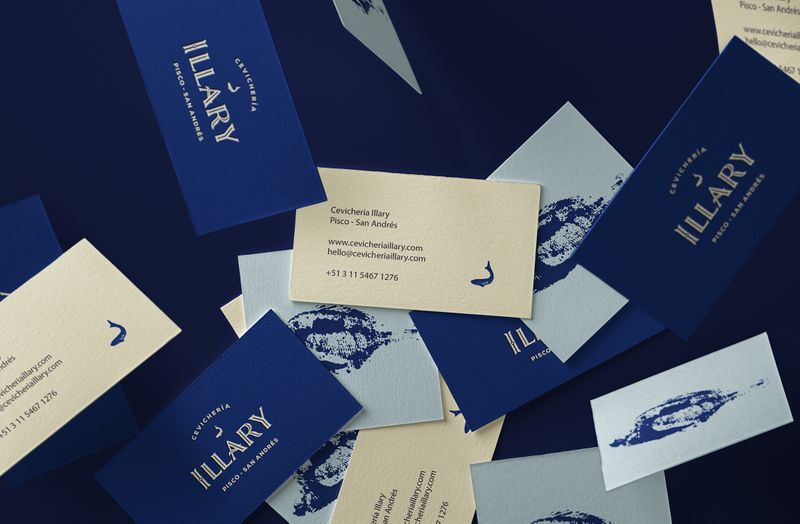 Restaurant logo design by Paula Pons
