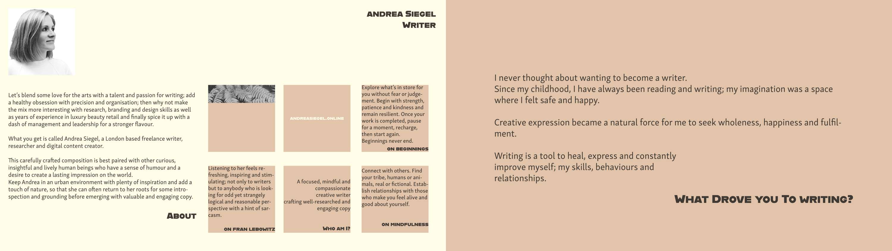 Conversations with Creatives by Andrea Siegel