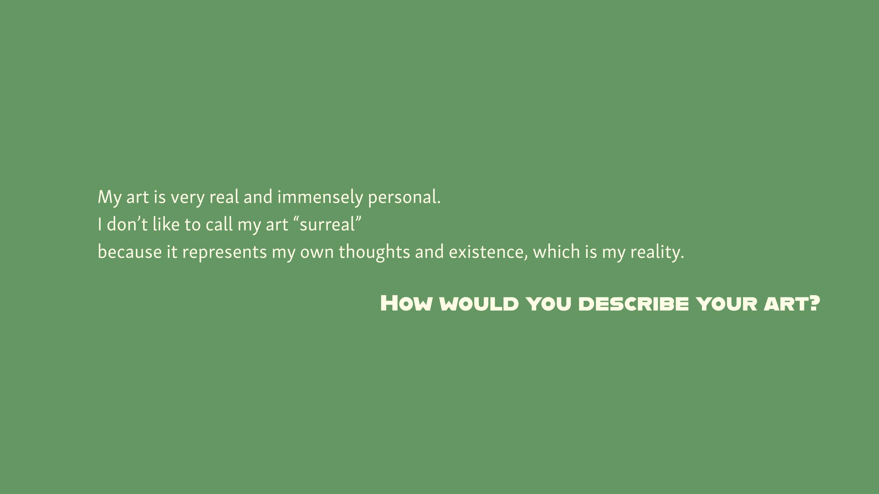 Conversations with Creatives by Andrea Siegel