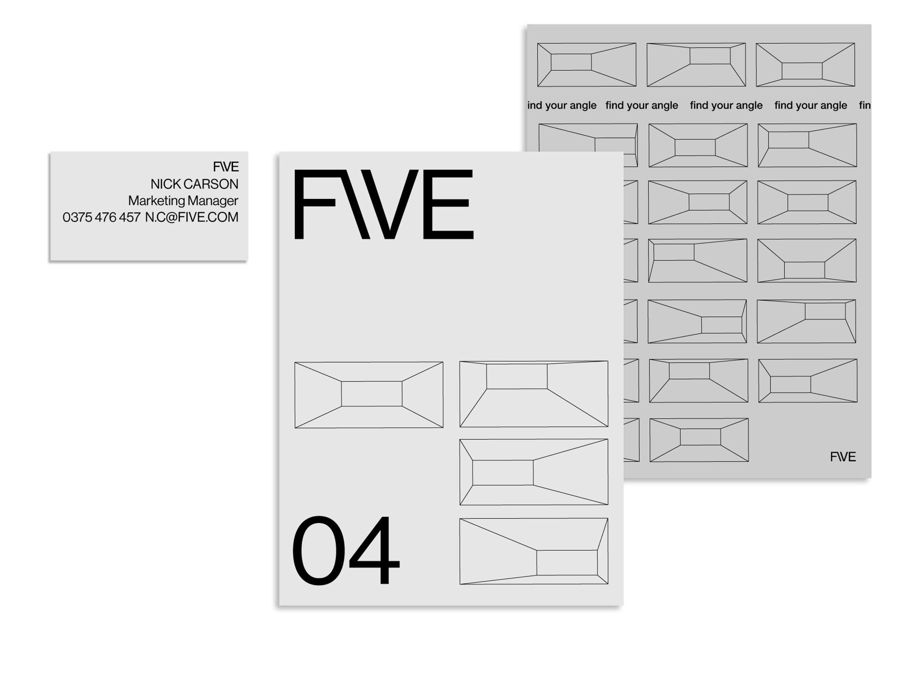 Five Branding by Aizhan Abdrakhmanova