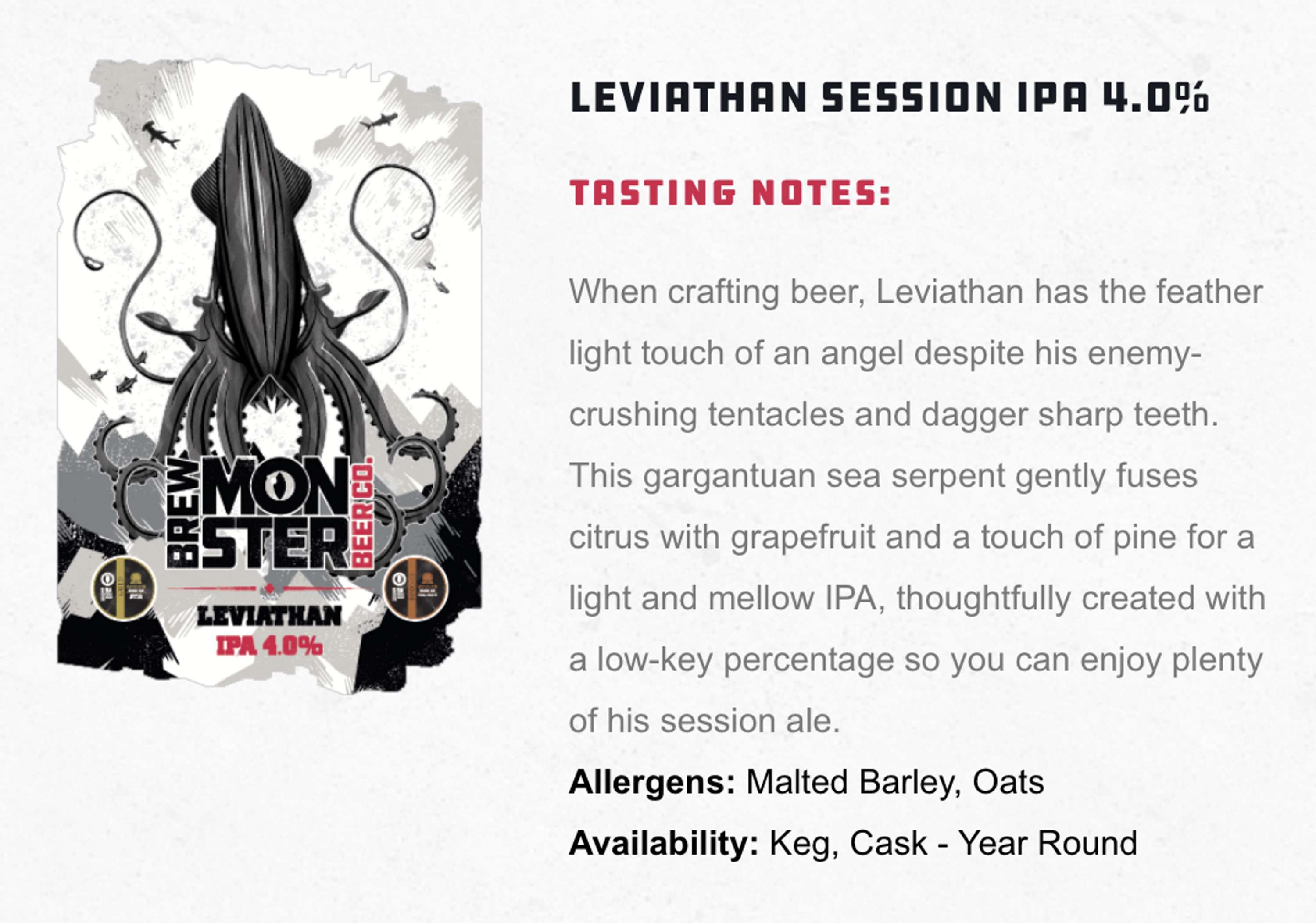 Monstrous tasting notes by Lisa Derrick