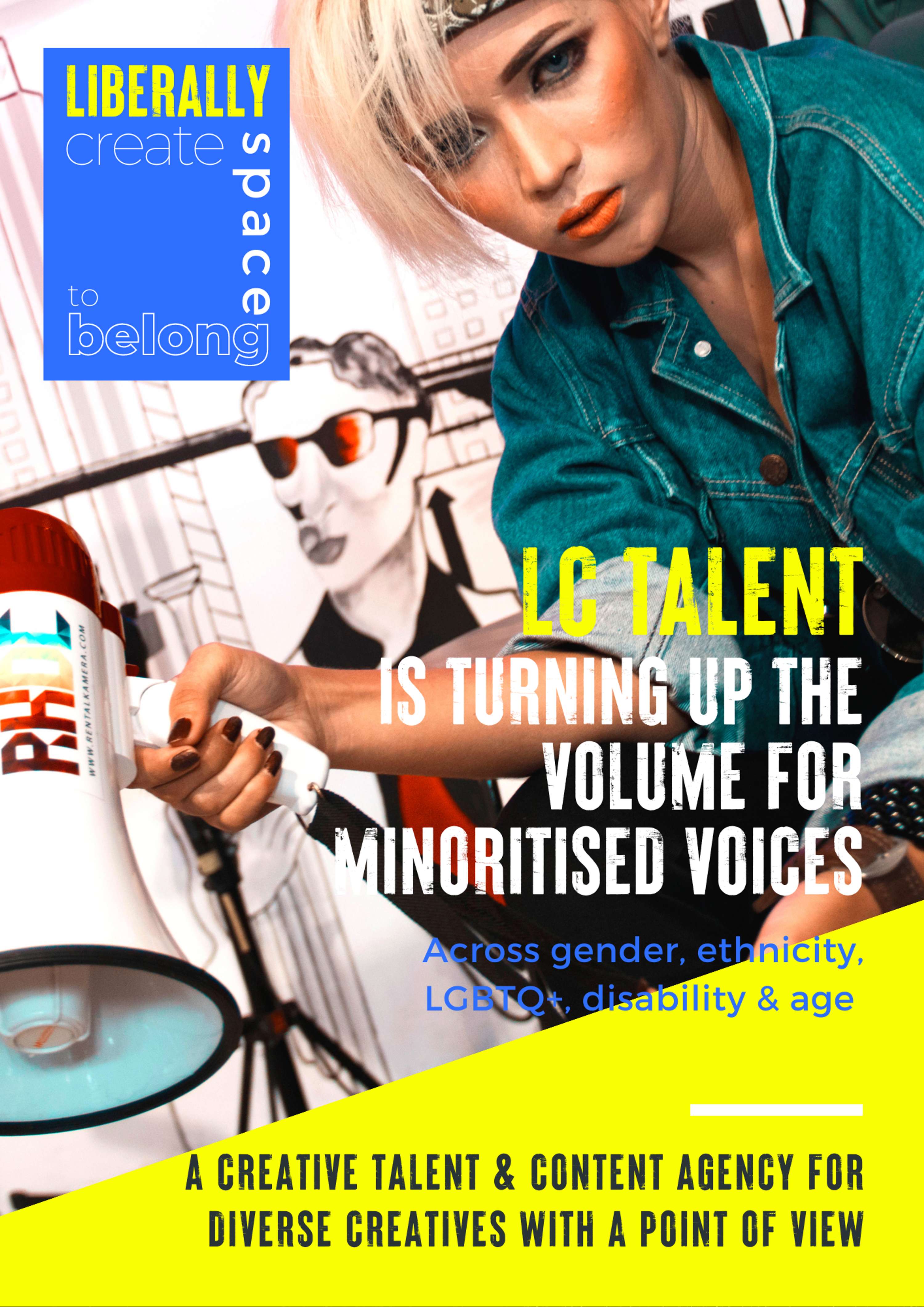 LC Talent call campaign by Daisy Rogers-Byrne