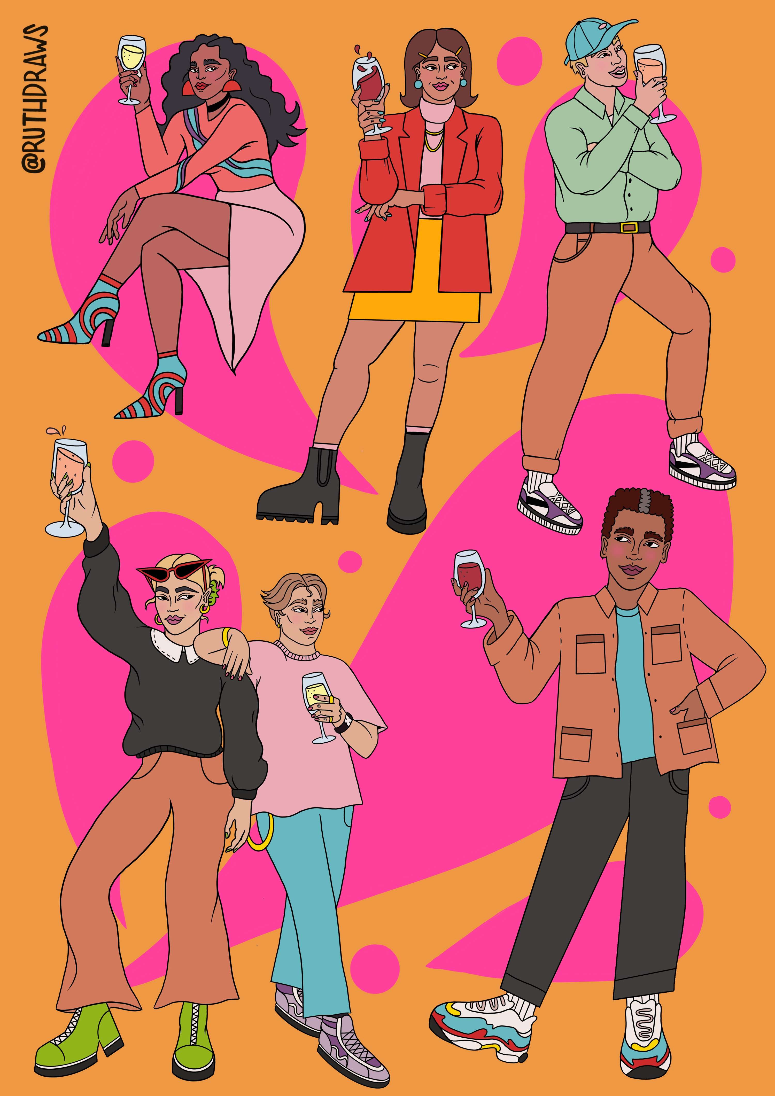 Oranj x ArtRabbit Poster Submission by Ruth Alderton