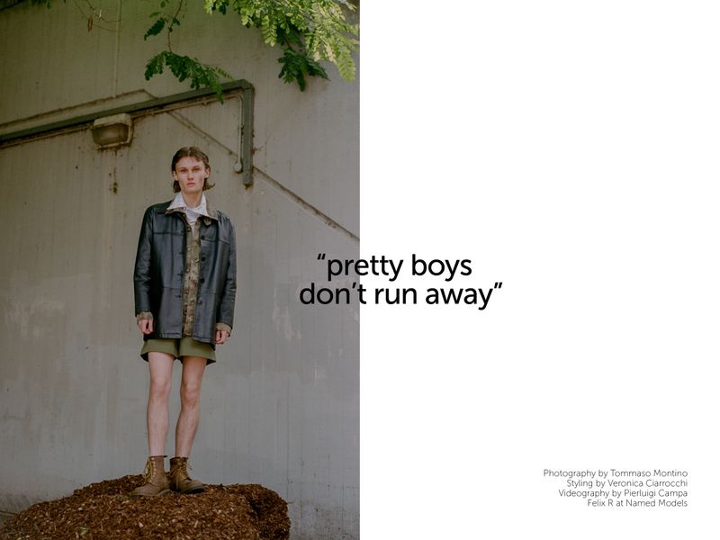 "pretty boys don't run away" by Tommaso Montino