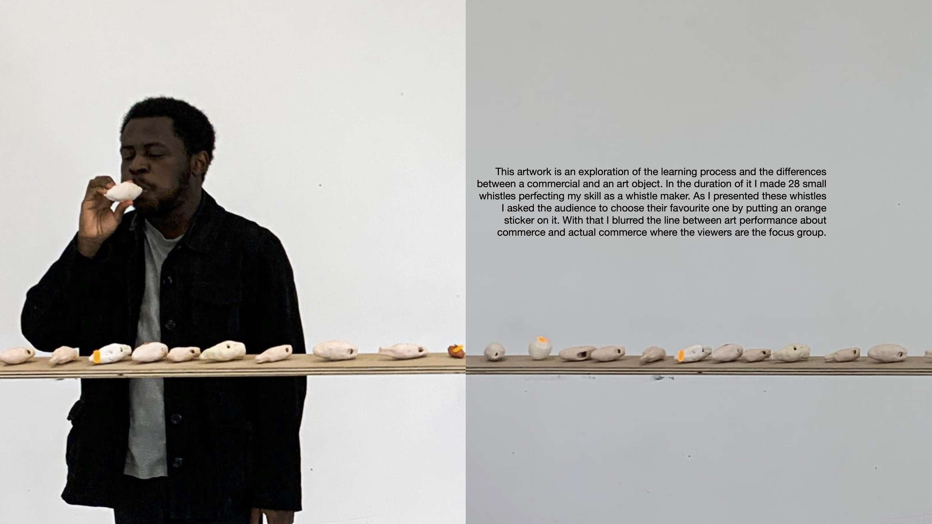 The "whistles" project by Ekaterina Bobina