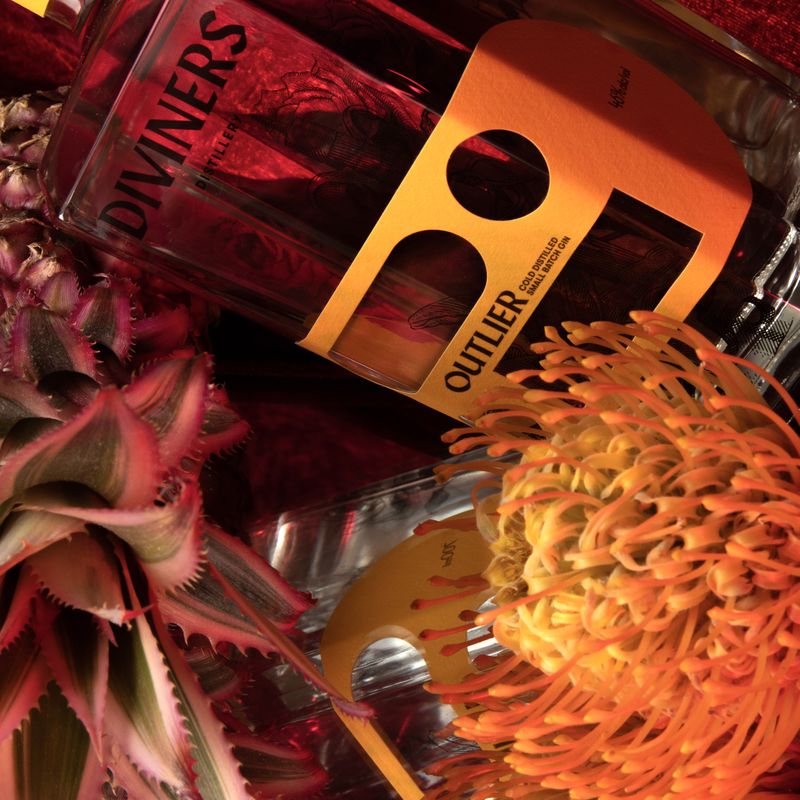 Product photography for craft gin brand by Kate Vice