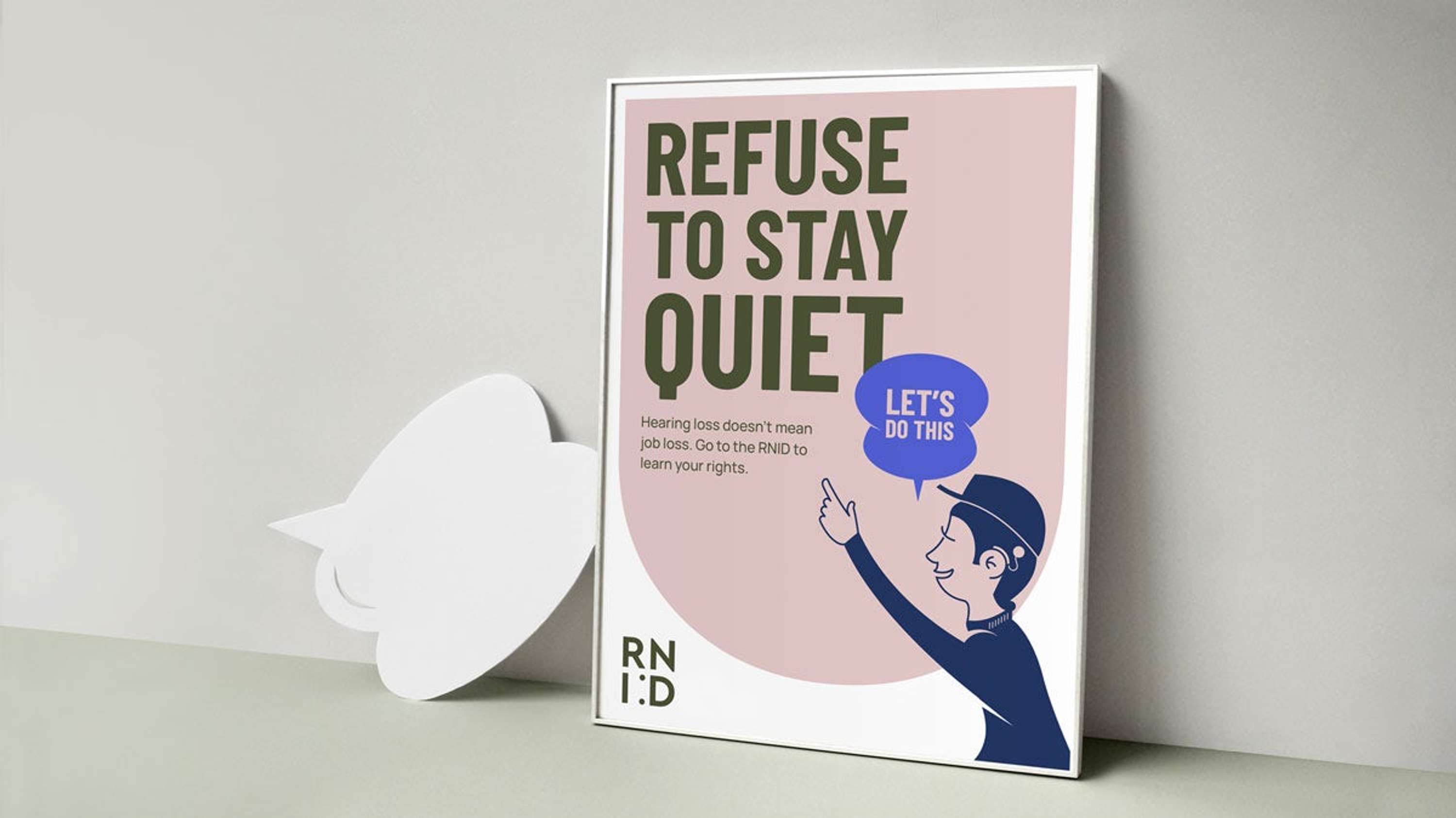 Rebranding RNID by Michael Wilkinson