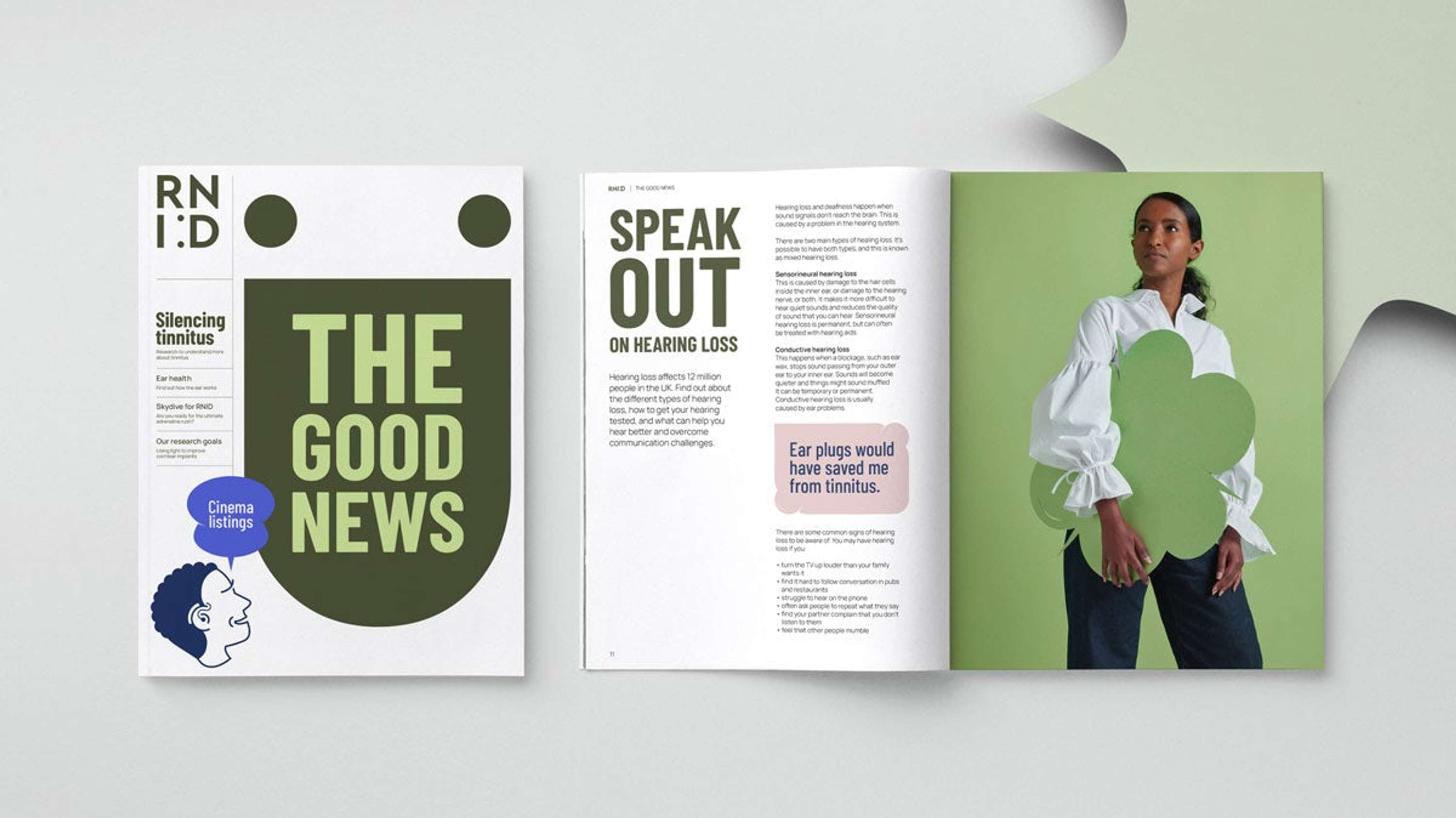 Rebranding RNID by Michael Wilkinson