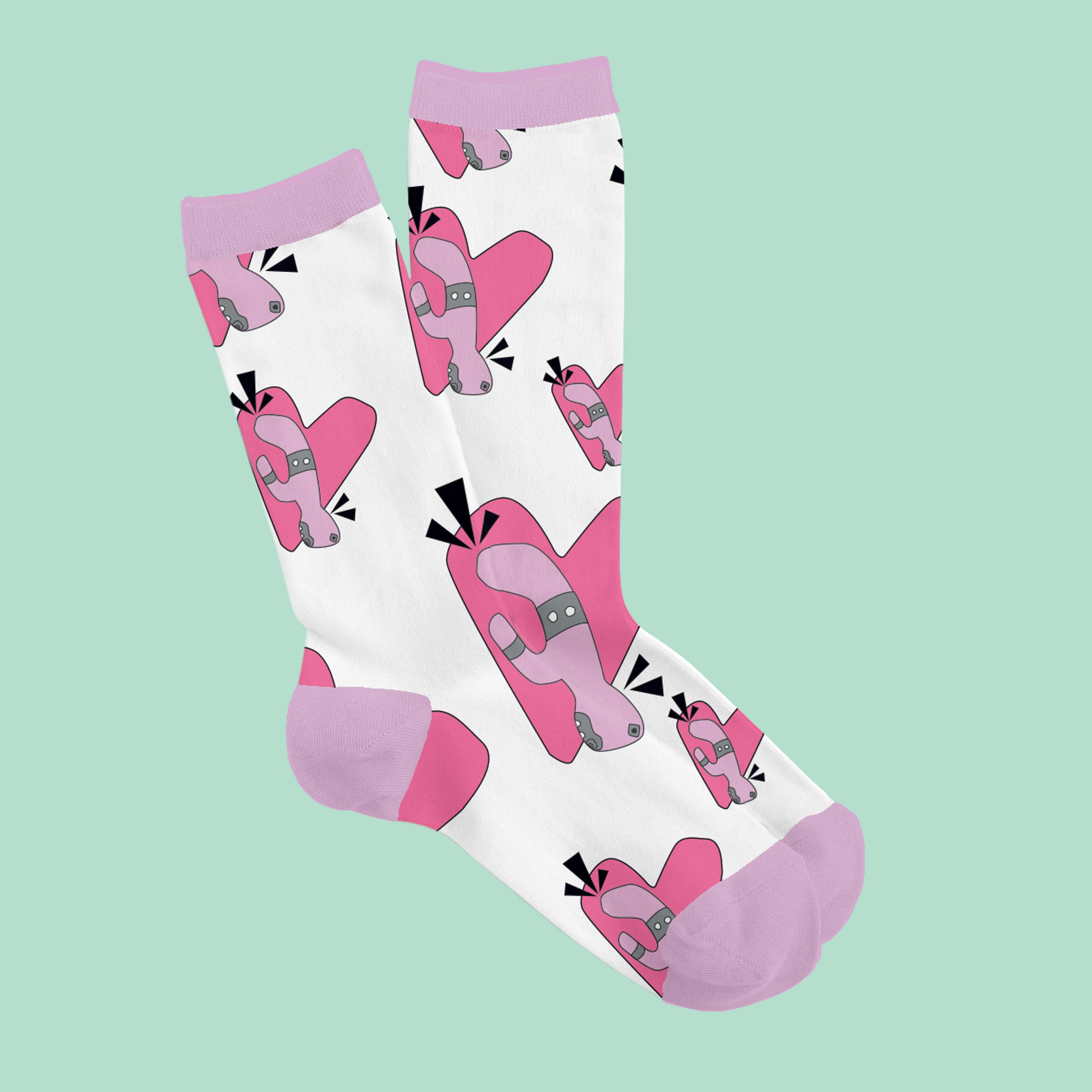 Put a Sock on It & OHH Dear sock design competition by Peggy Mitchell