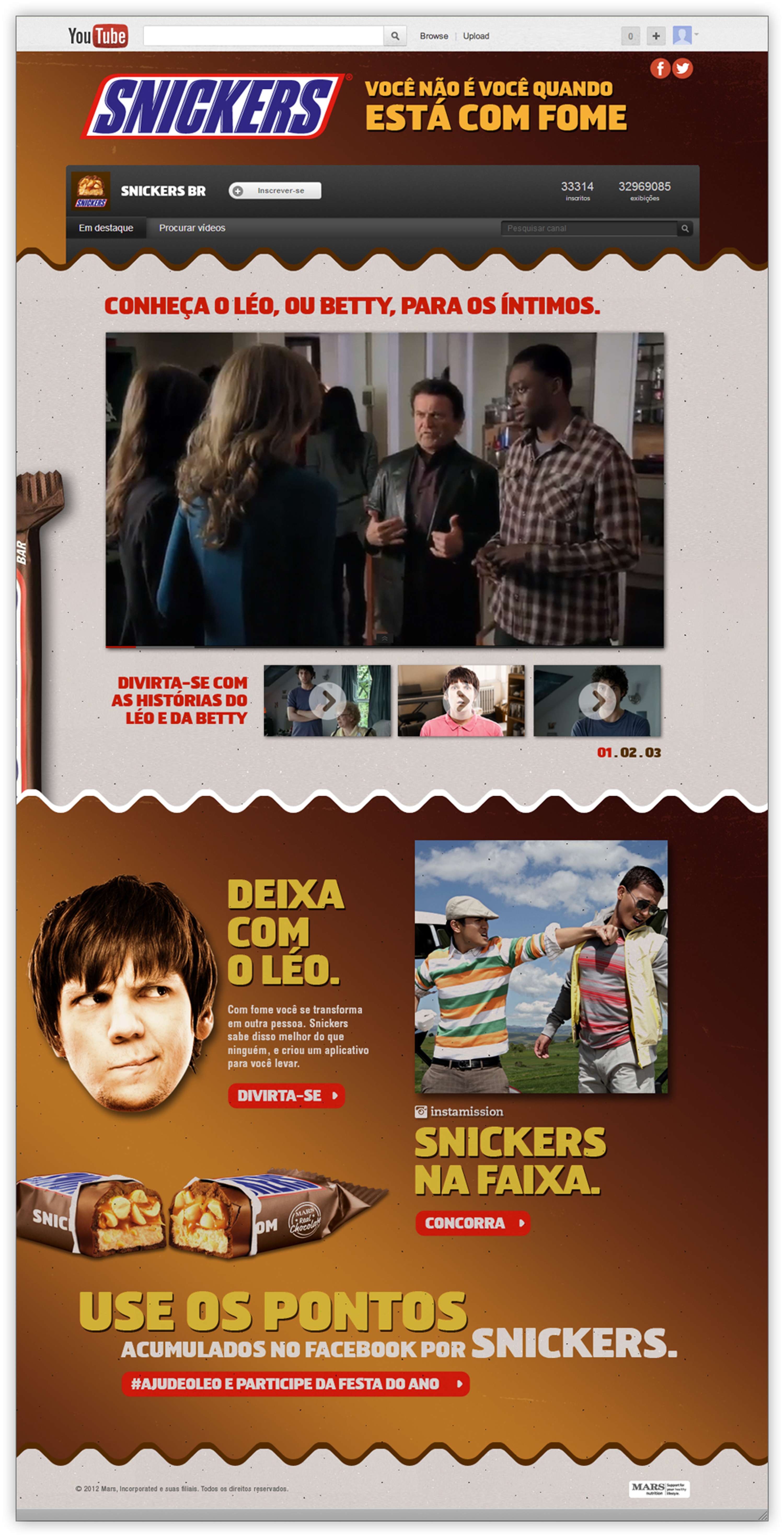 Snickers // Help Leo by Cezar Coscelli