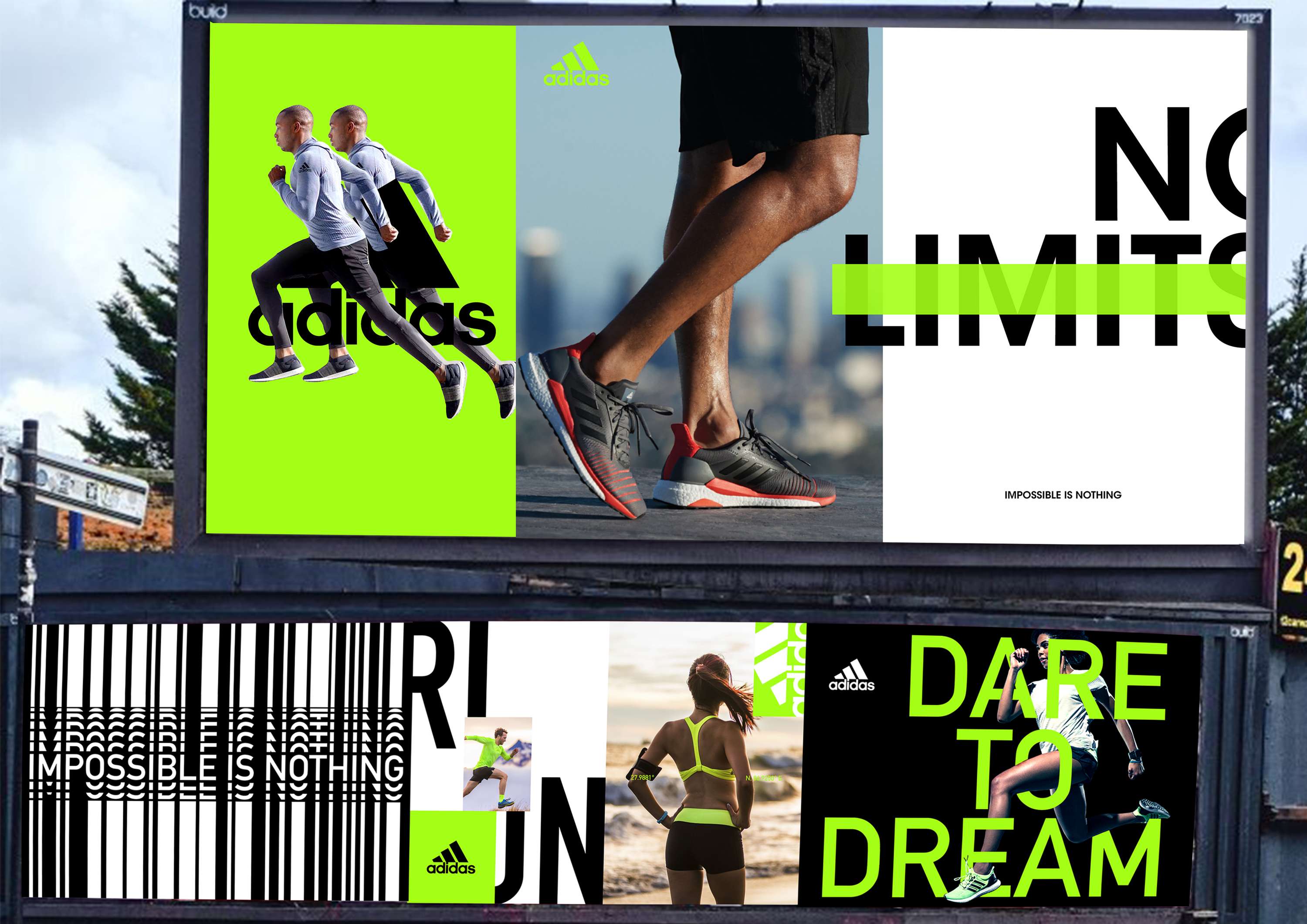 Editie Messing Schijnen Adidas Run Campaign | The Dots