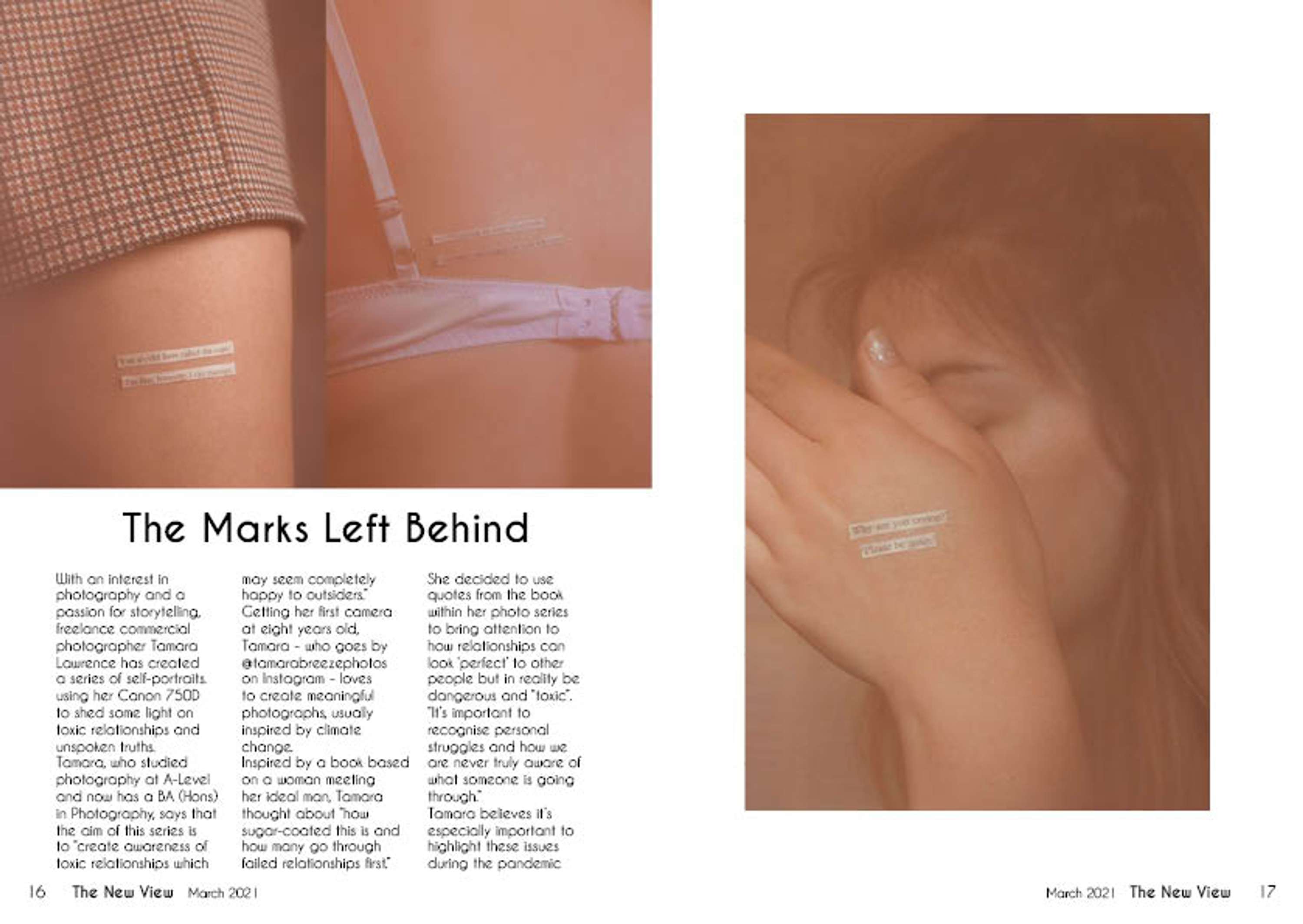 The New View Issue 06 by Jade Burrell