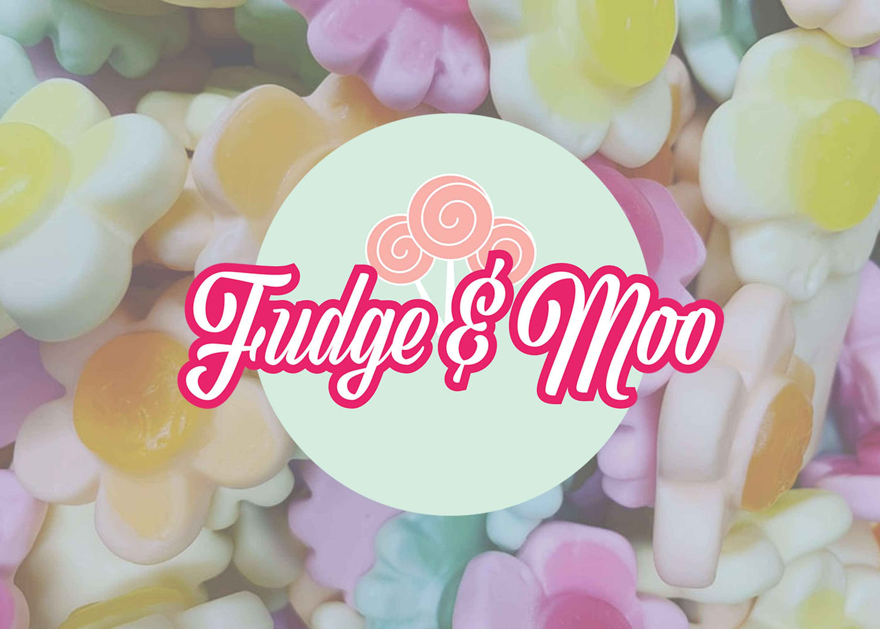 Fudge and Moo - Rebrand project by Millie Ashdown
