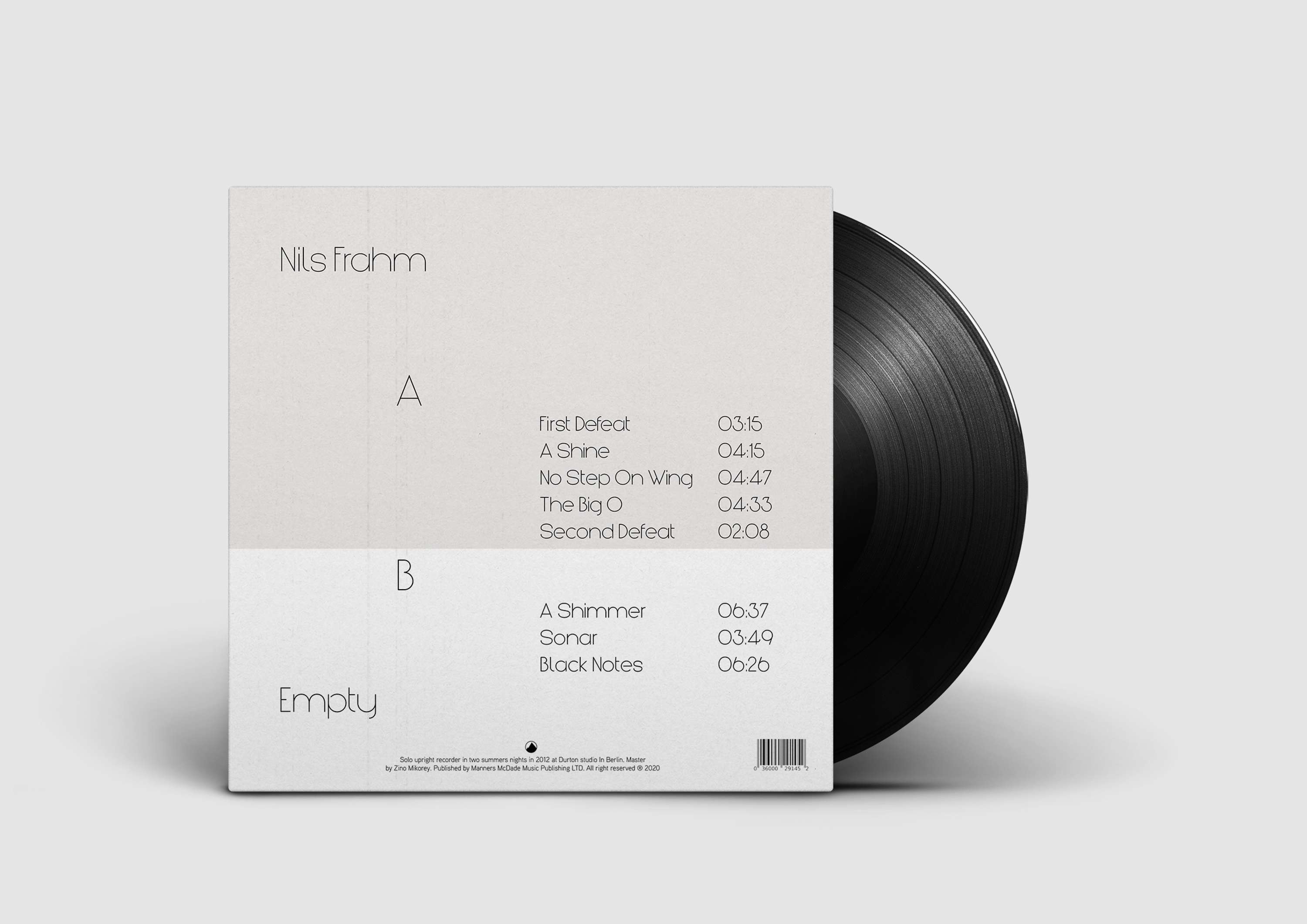 Empty Titling (typeface design) by Leonardo Collina