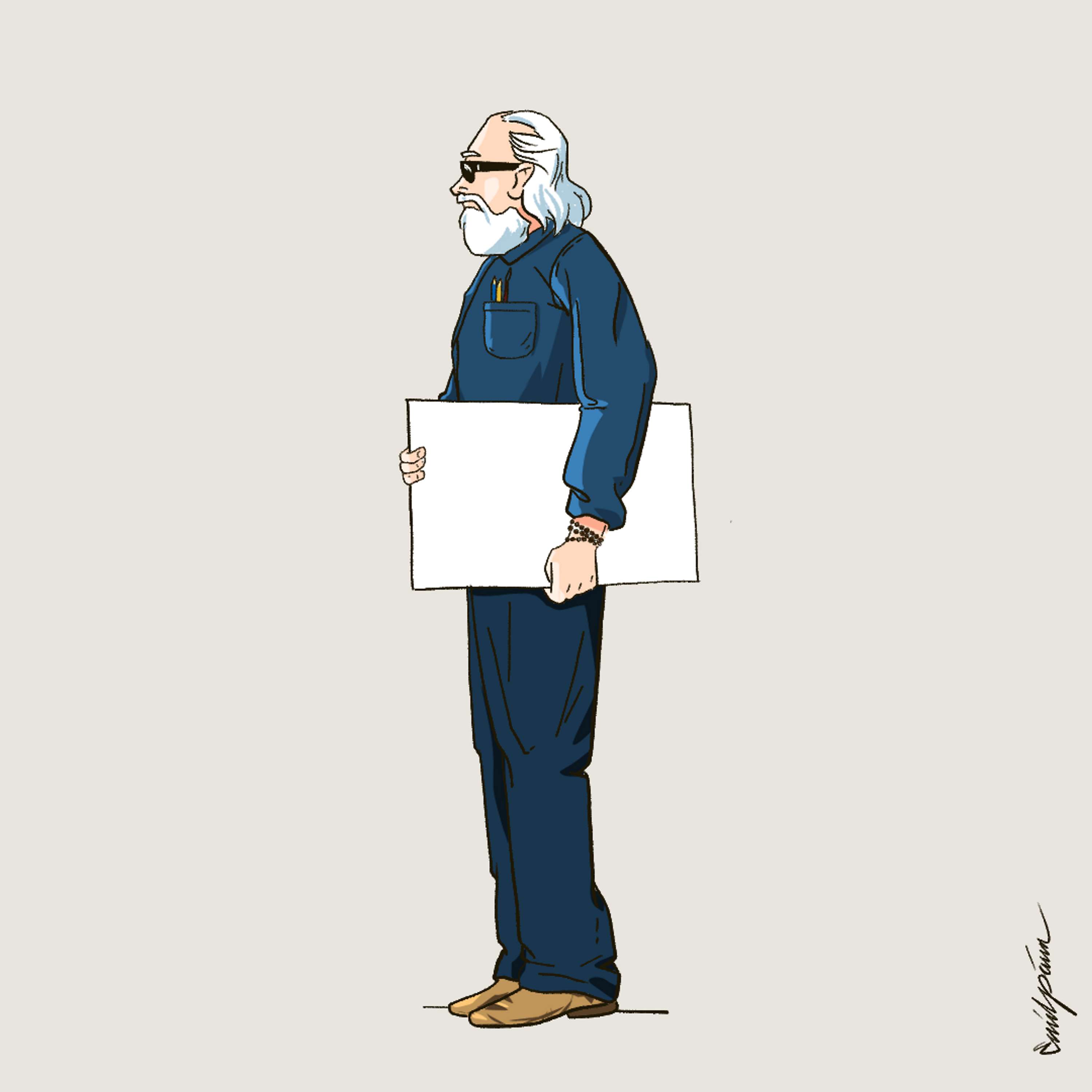 A person a day by Emil Paun