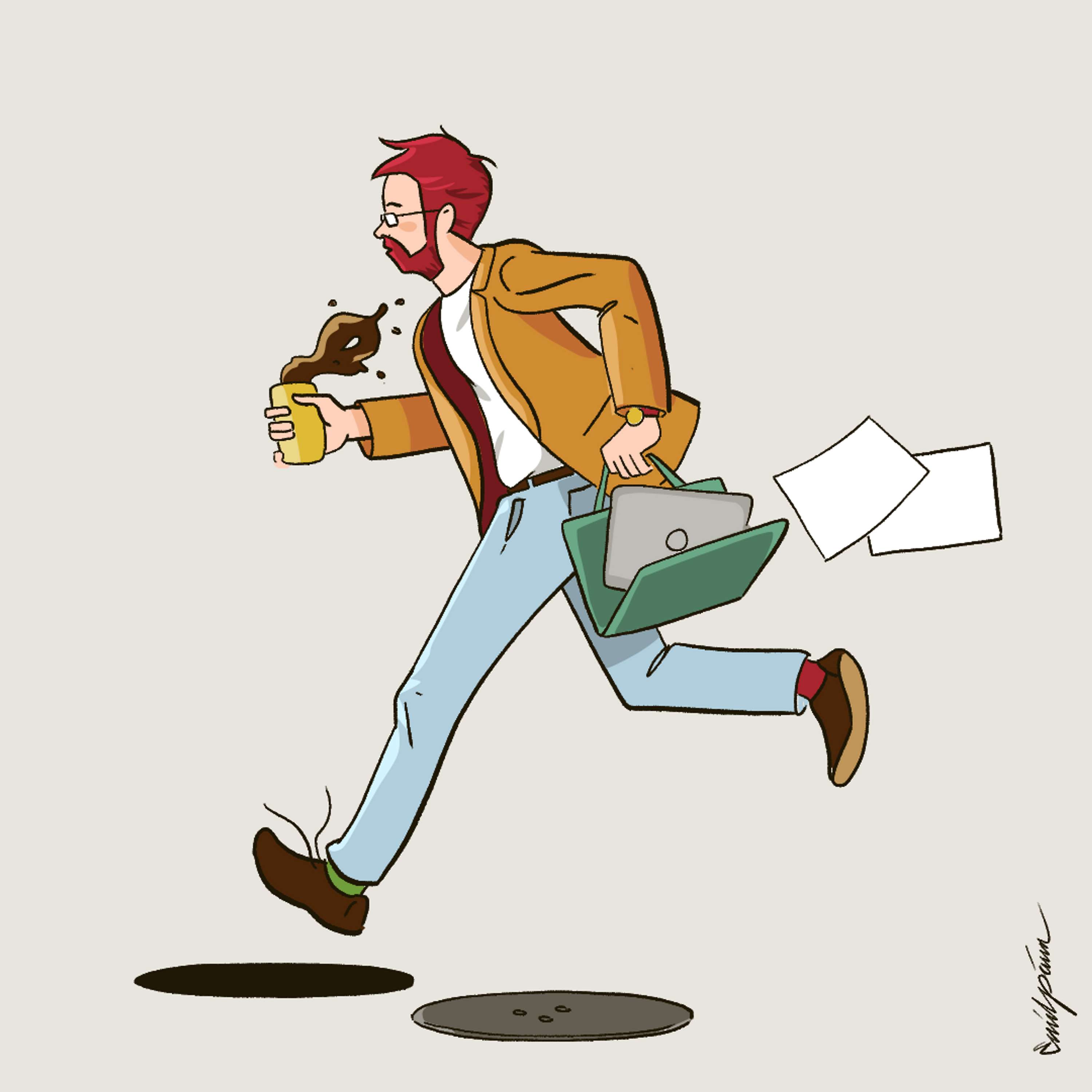 A person a day by Emil Paun