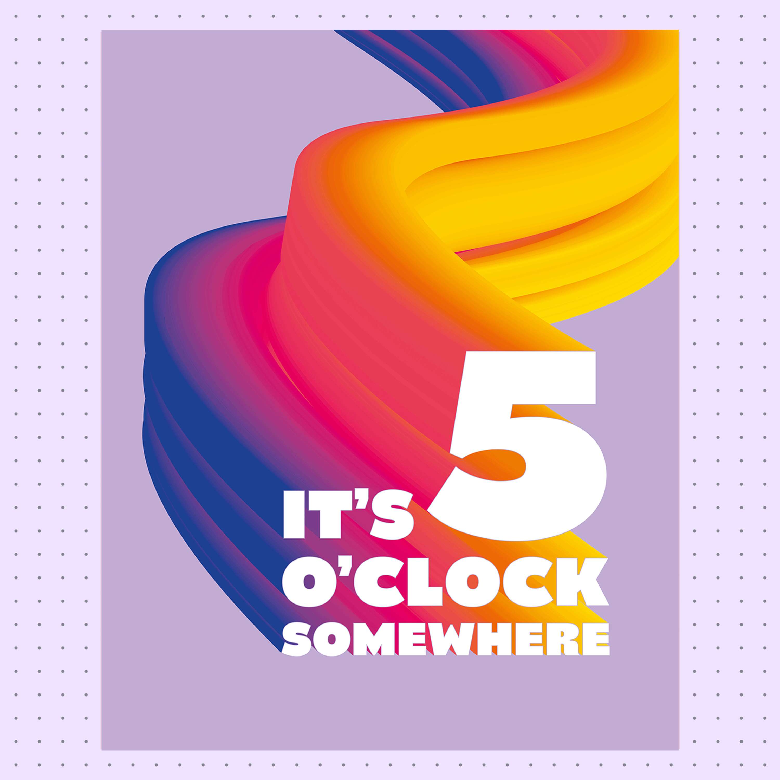 5 o'Clock Show - Set Graphics by Emma Beinish