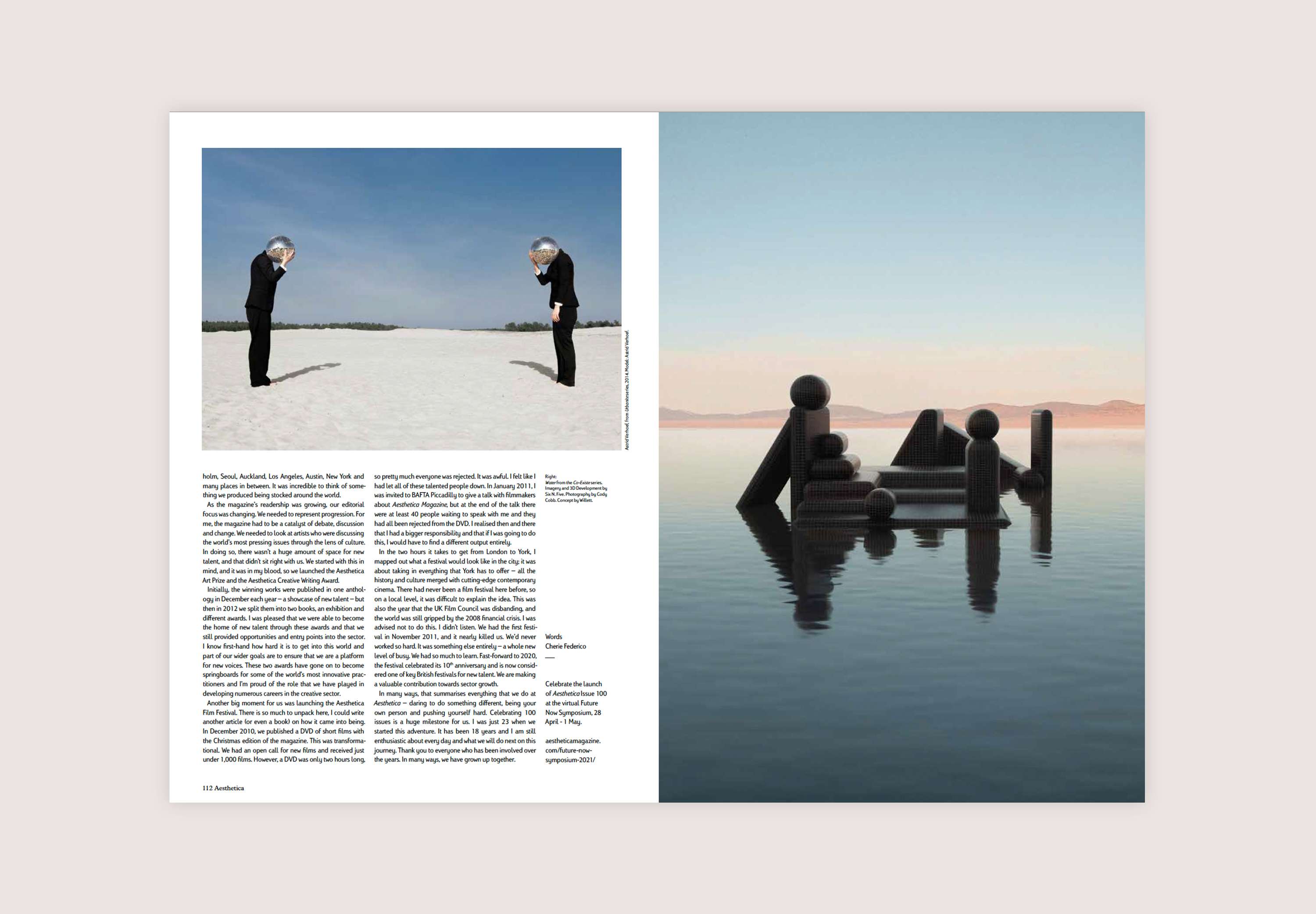 Issue 100: Charting the Course by Aesthetica Magazine