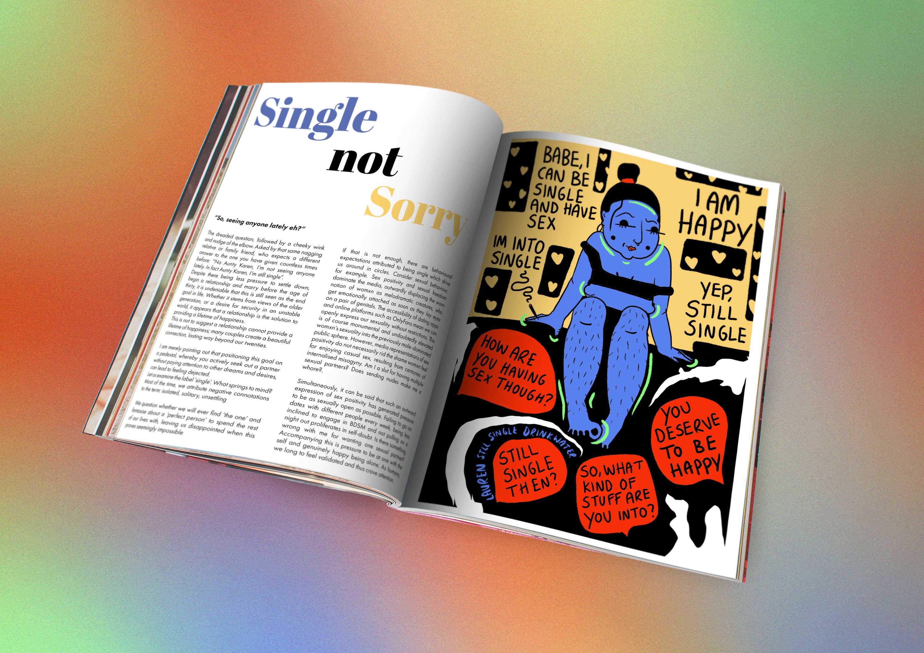 The Release Print Issue by Lena Blacker