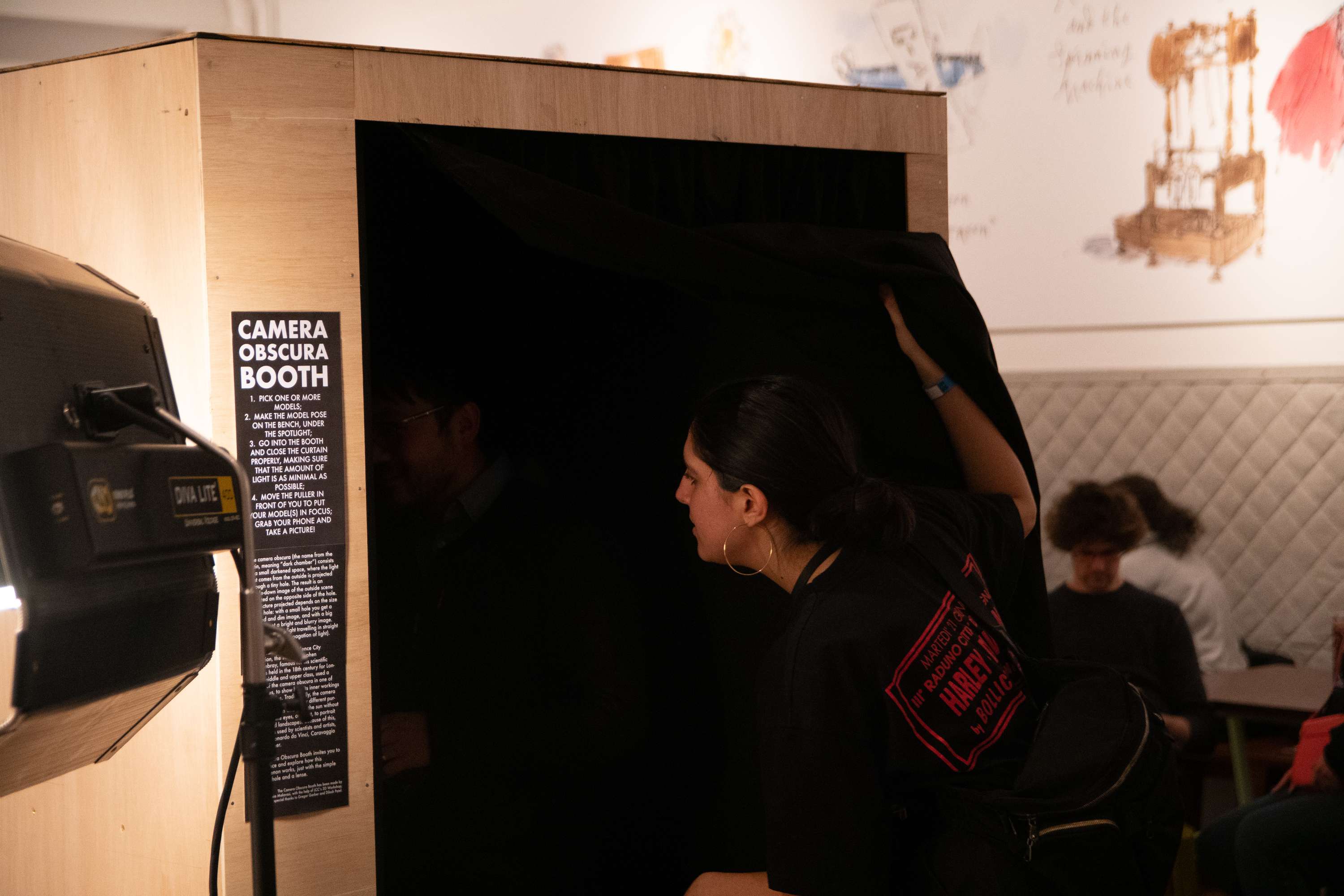 Camera Obscura Booth by Virginia Malavasi
