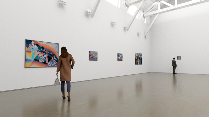 3D Solo Exhibition with Carolyn Oberst by Sharon Obuobi