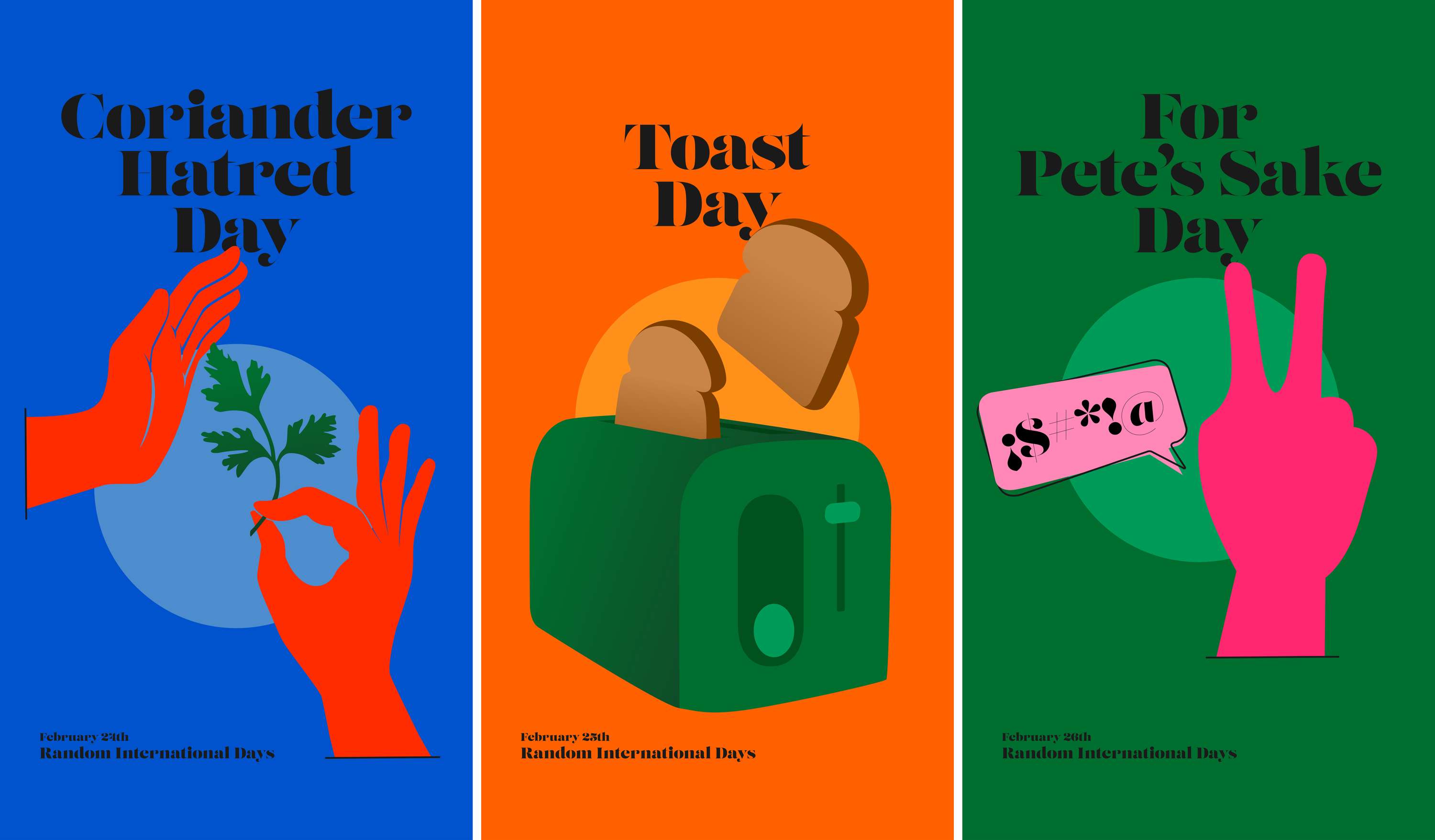 Random International Days by Anna Fernandez