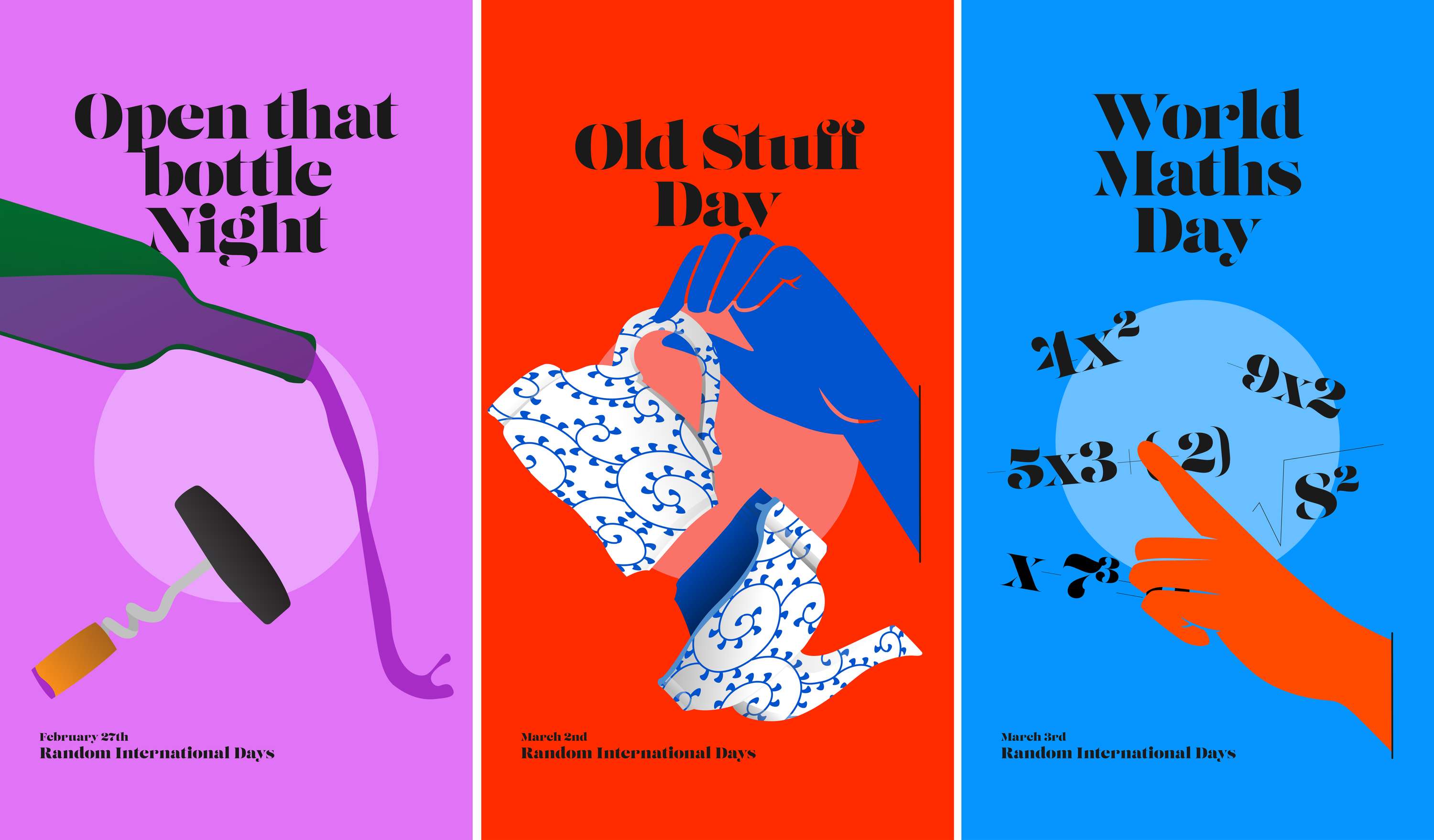 Random International Days by Anna Fernandez