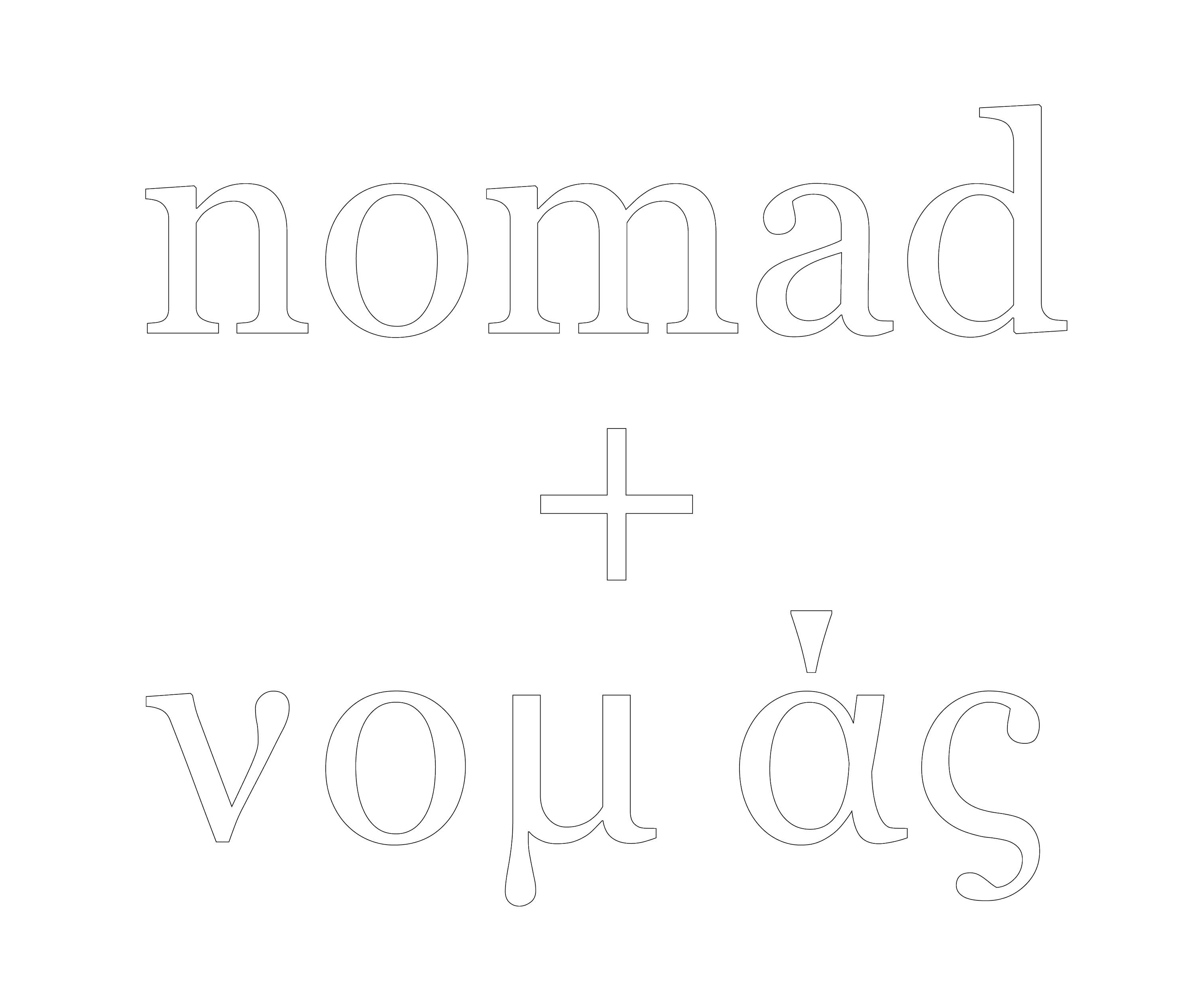 Nomad - Logo Design by Emma Beinish