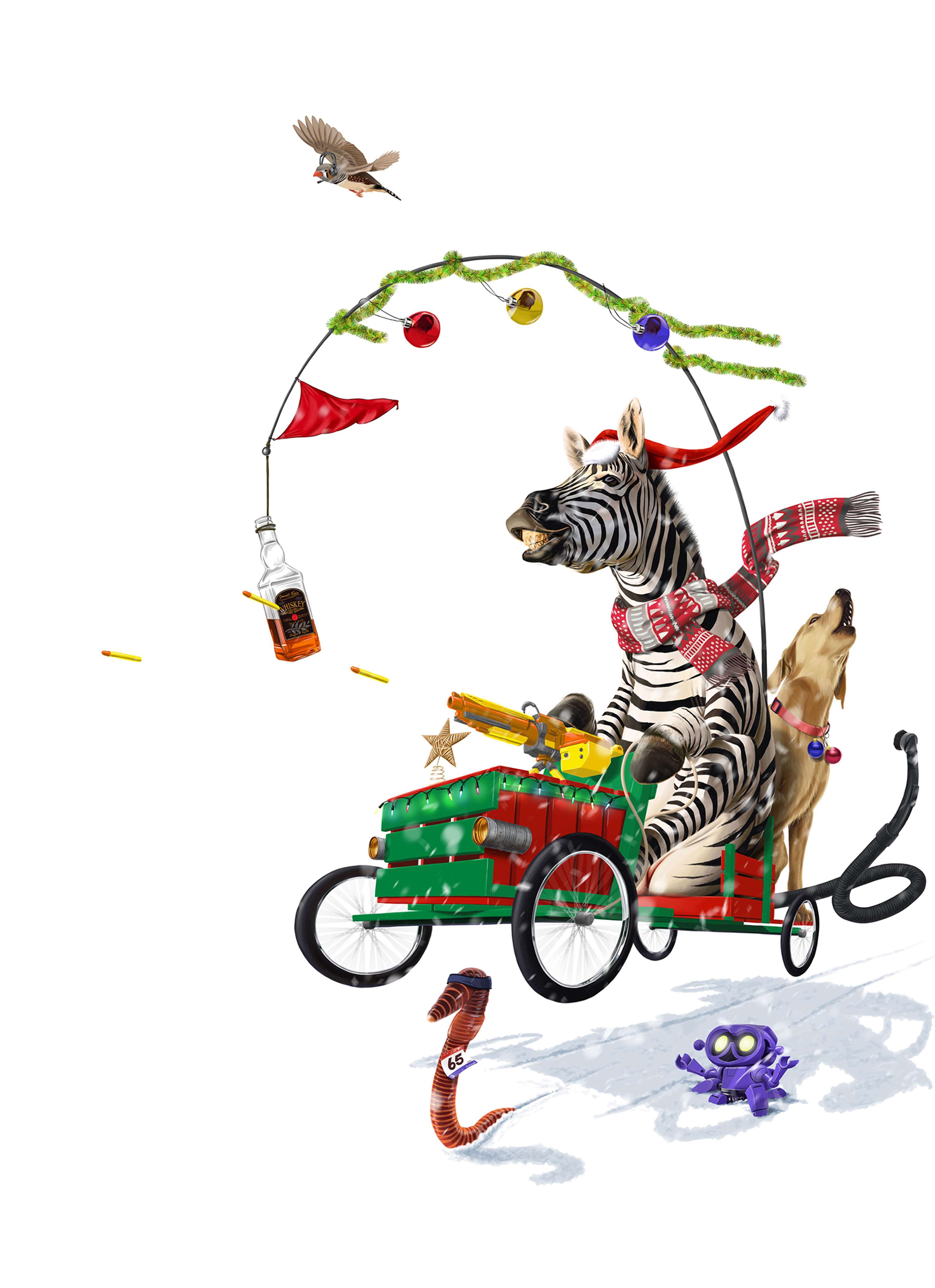 Go Kart a Christmas by Rob Snow