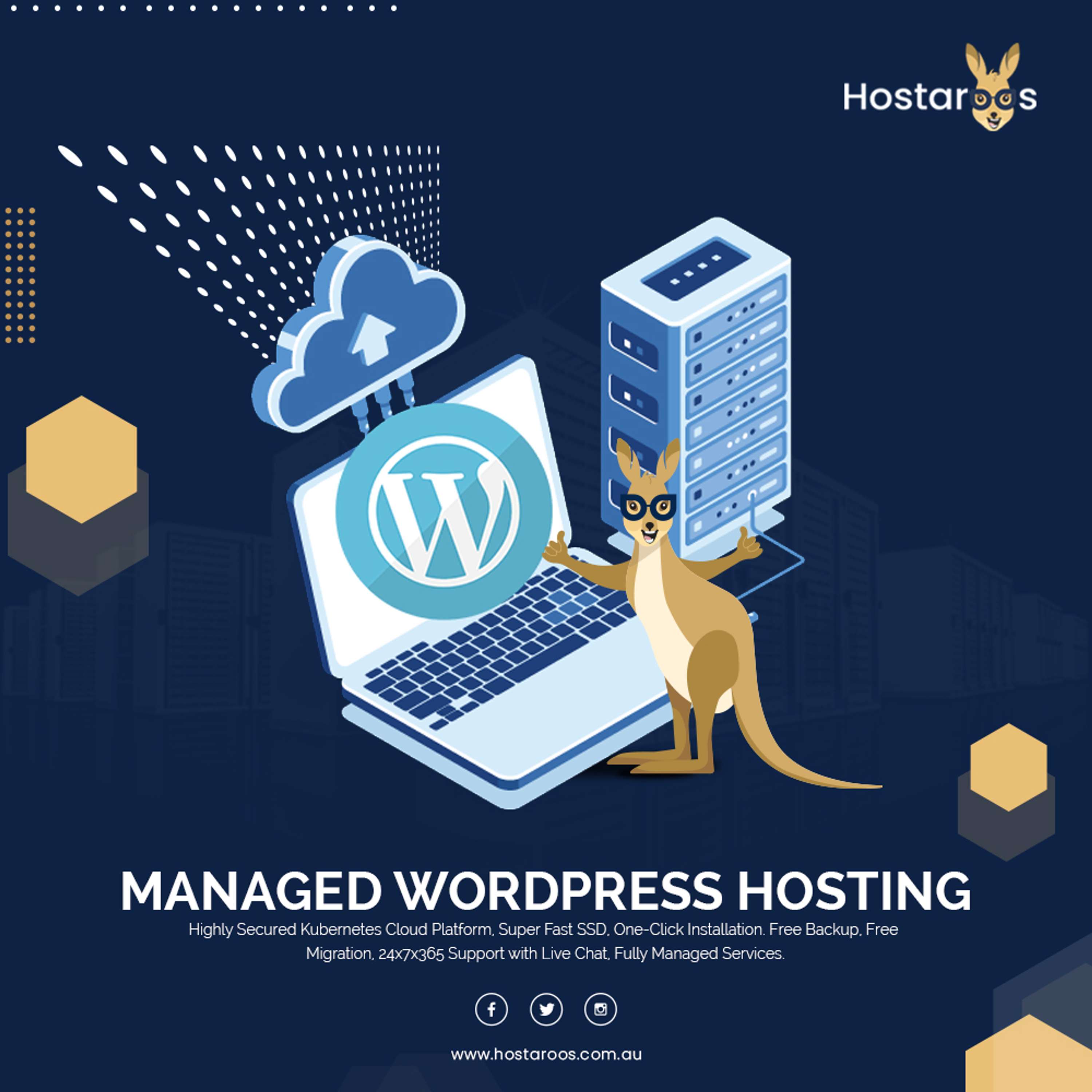 Managed WordPress Hosting Services | Australian Company | Hostaroos by alex smith