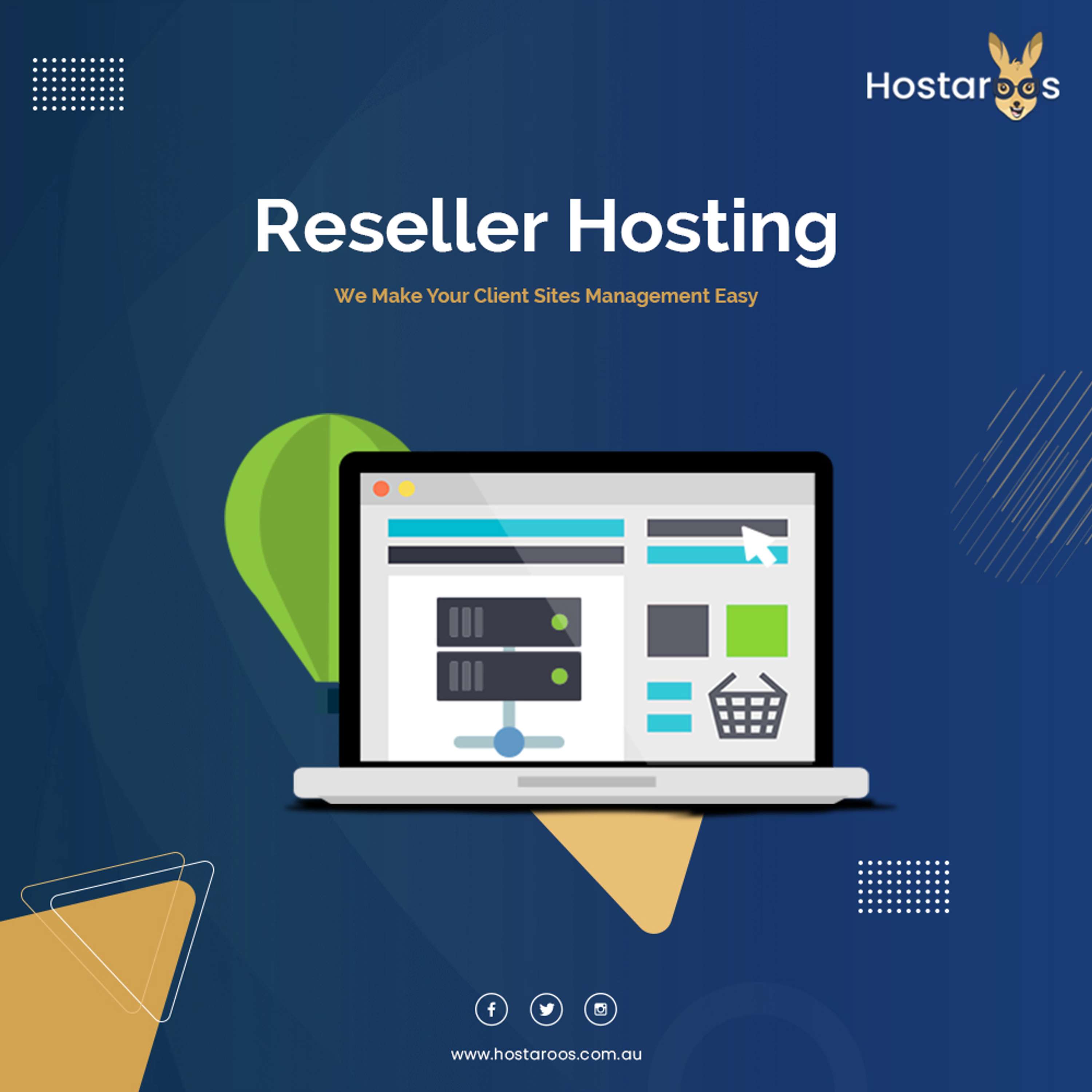 Reseller Web Hosting Services | Australian Company | Hostaroos by alex smith