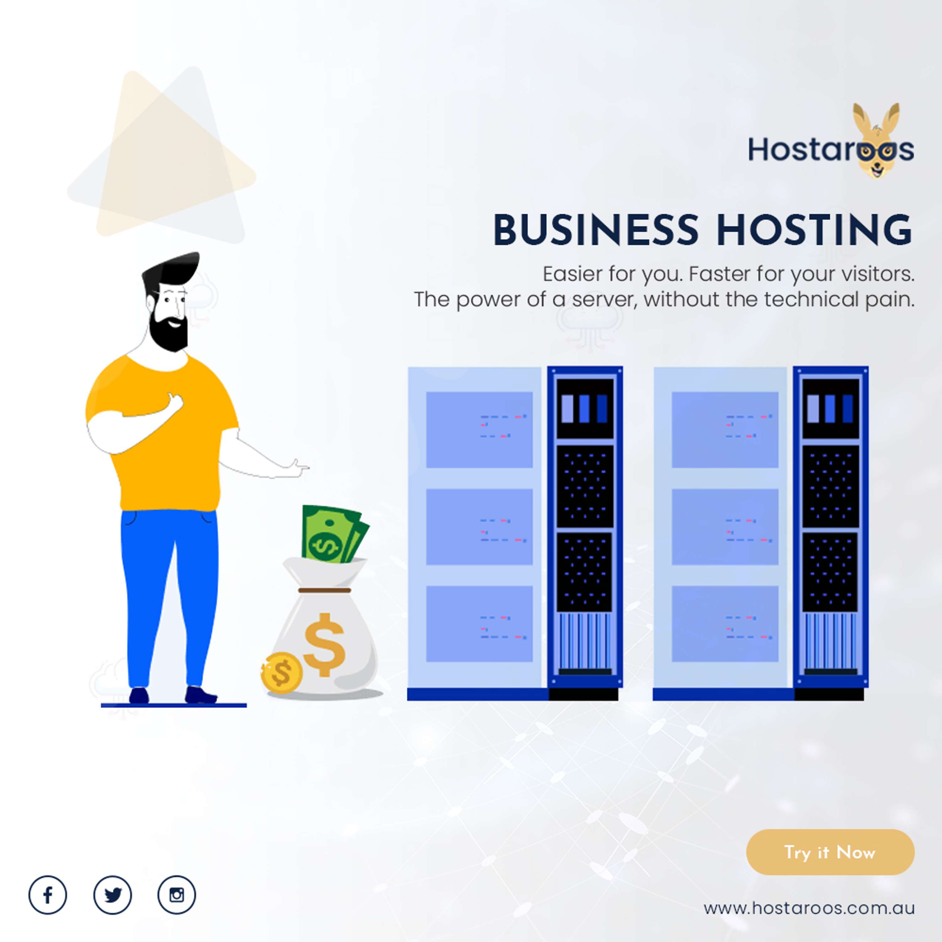 Business Web Hosting Services | Australian Company | Hostaroos by alex smith