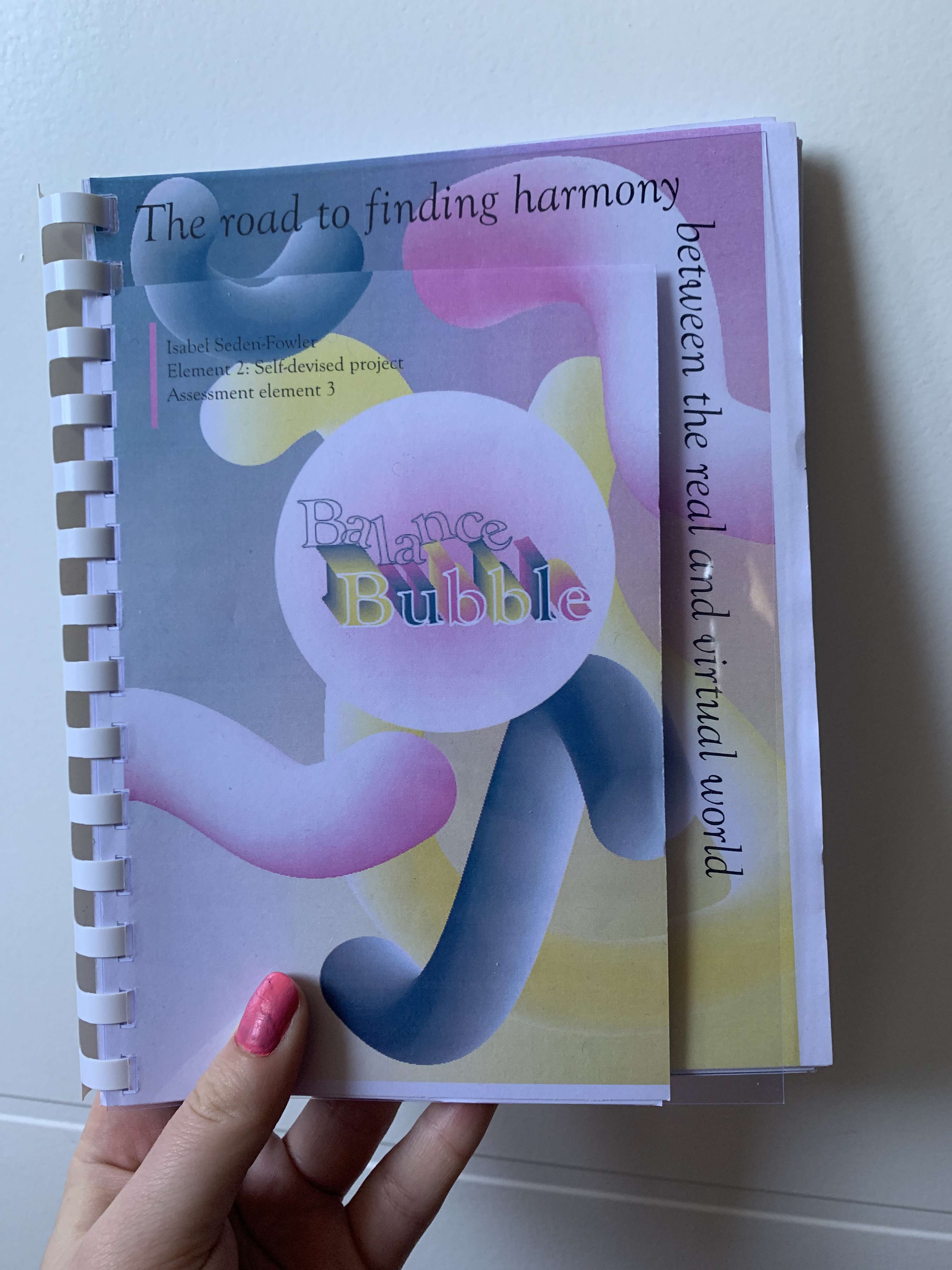 Final Year Dissertation (completed) - surreal moment by Isabel Seden-Fowler