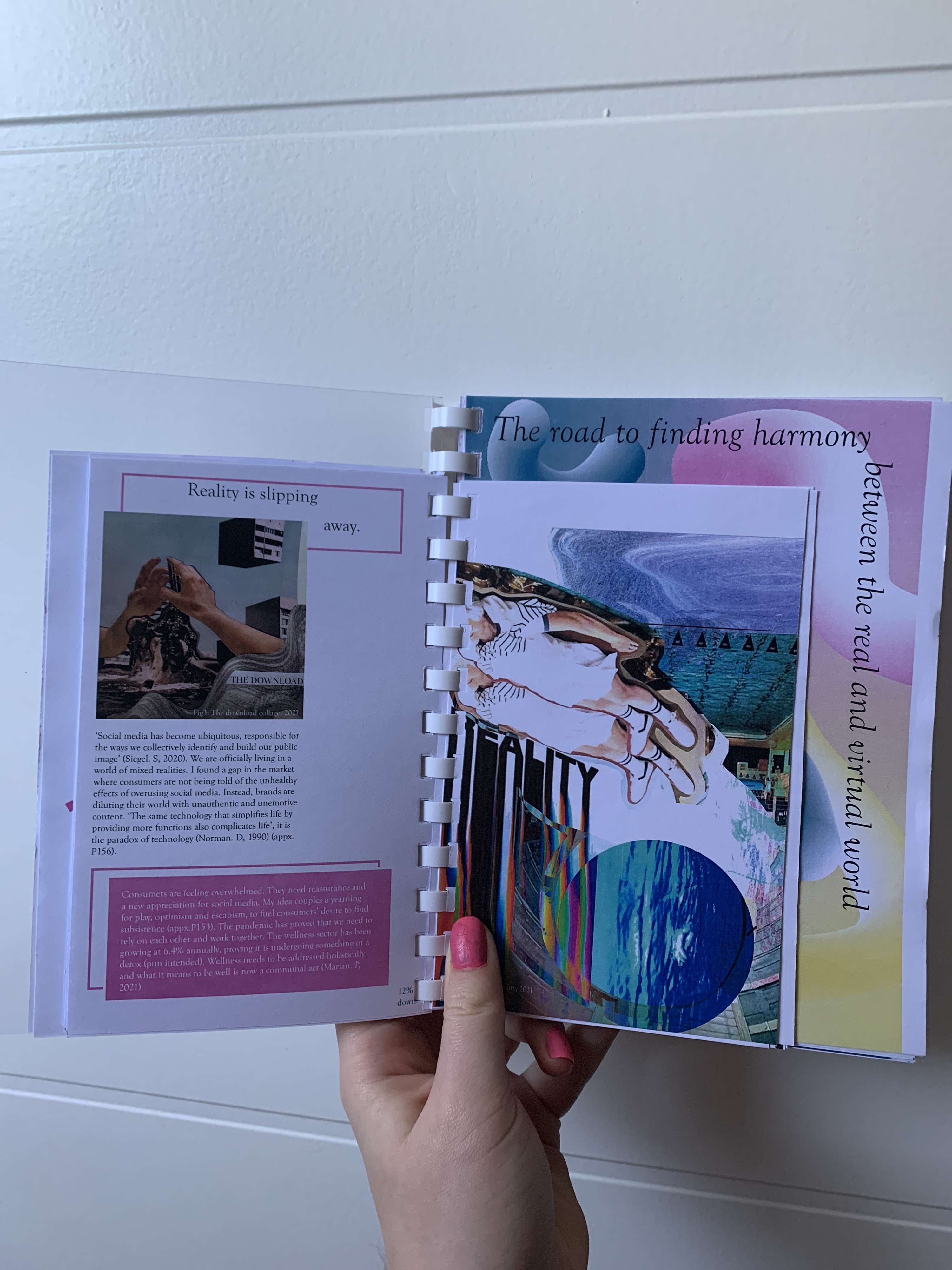 Final Year Dissertation (completed) - surreal moment by Isabel Seden-Fowler