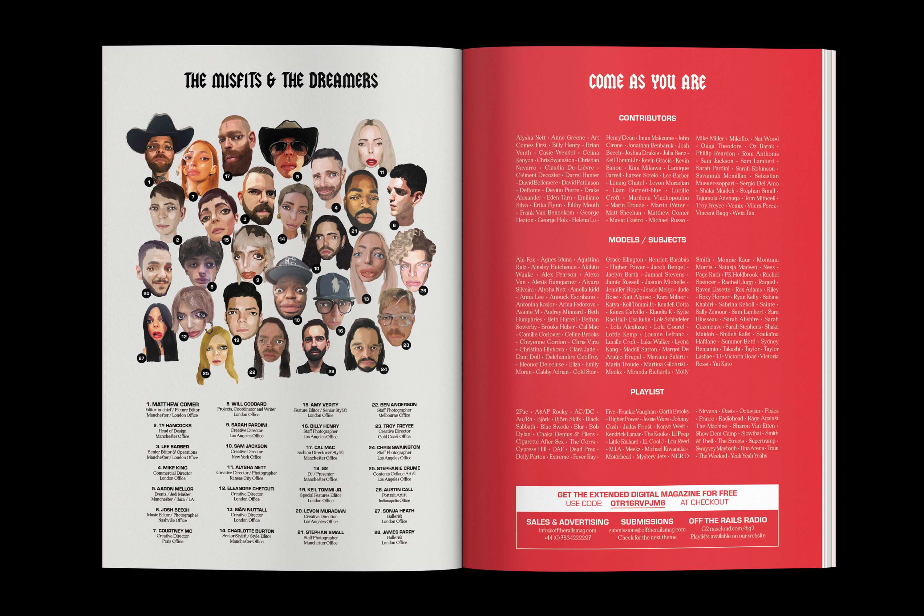 Off The Rails Magazine – Issue 16 by Ty Hancocks