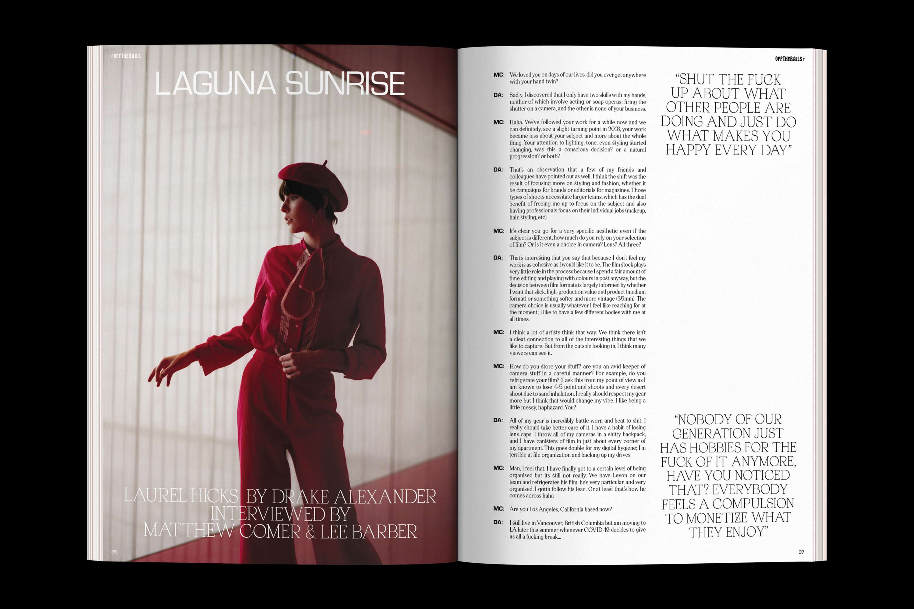 Off The Rails Magazine – Issue 16 by Ty Hancocks
