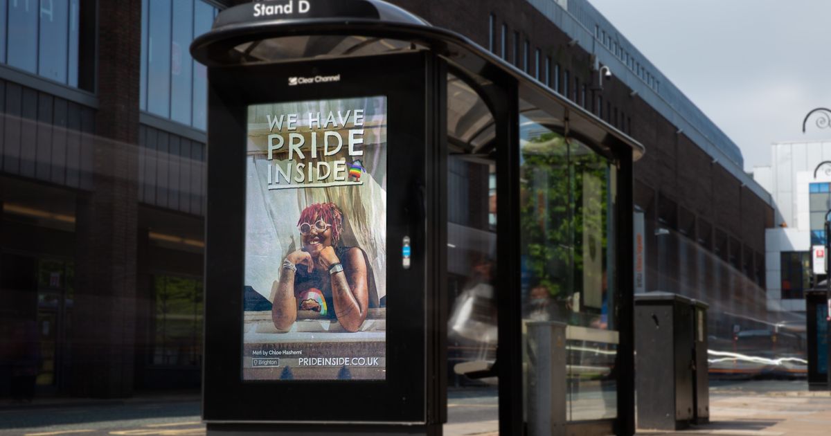 Pride Inside Grassroots billboard campaign The Dots