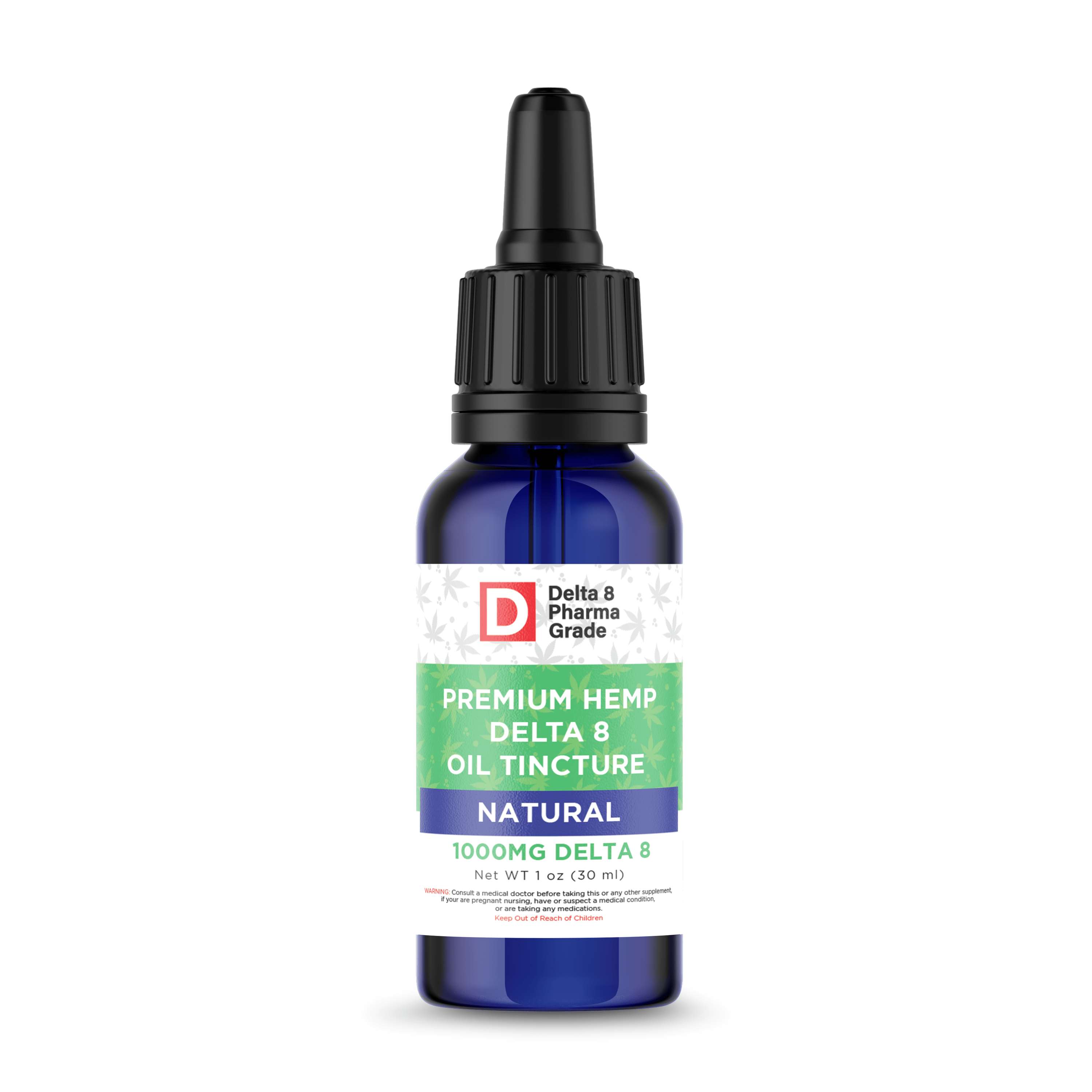 Delta 8 THC Oil Tincture - Delta 8 Pharma Grade by Ian Valois