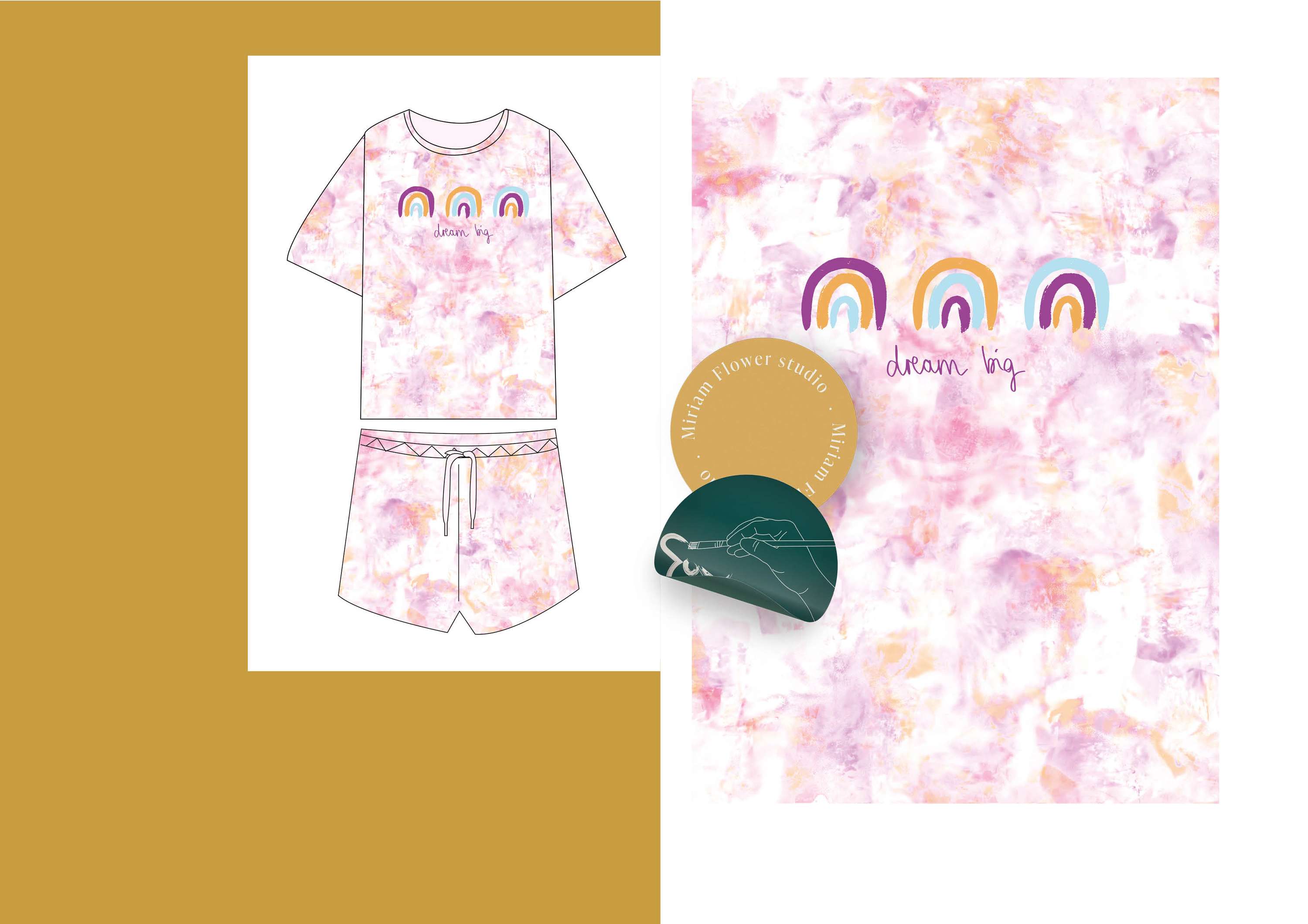 Kidswear Print Design Portfolio by Miriam Flower