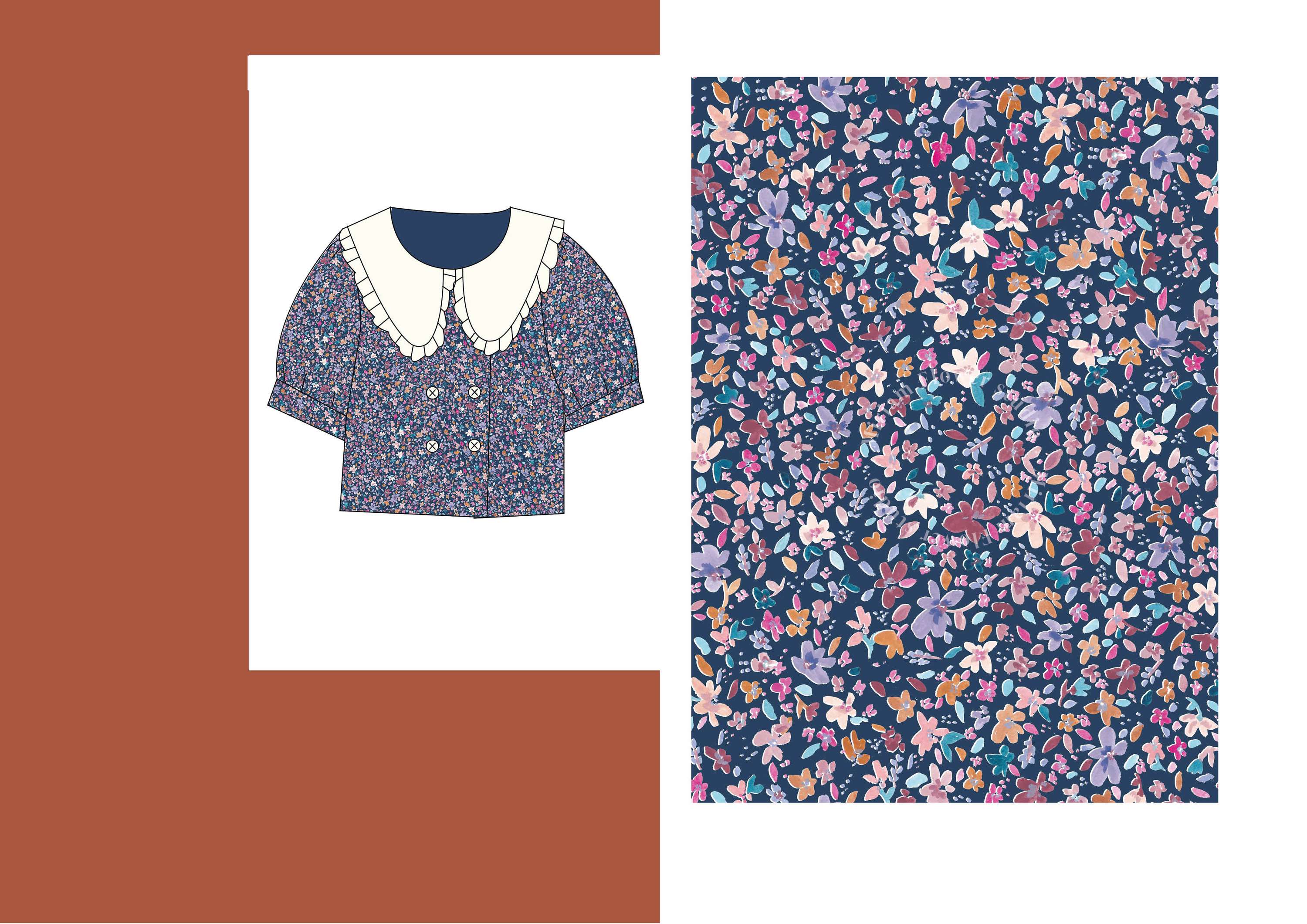 Kidswear Print Design Portfolio by Miriam Flower